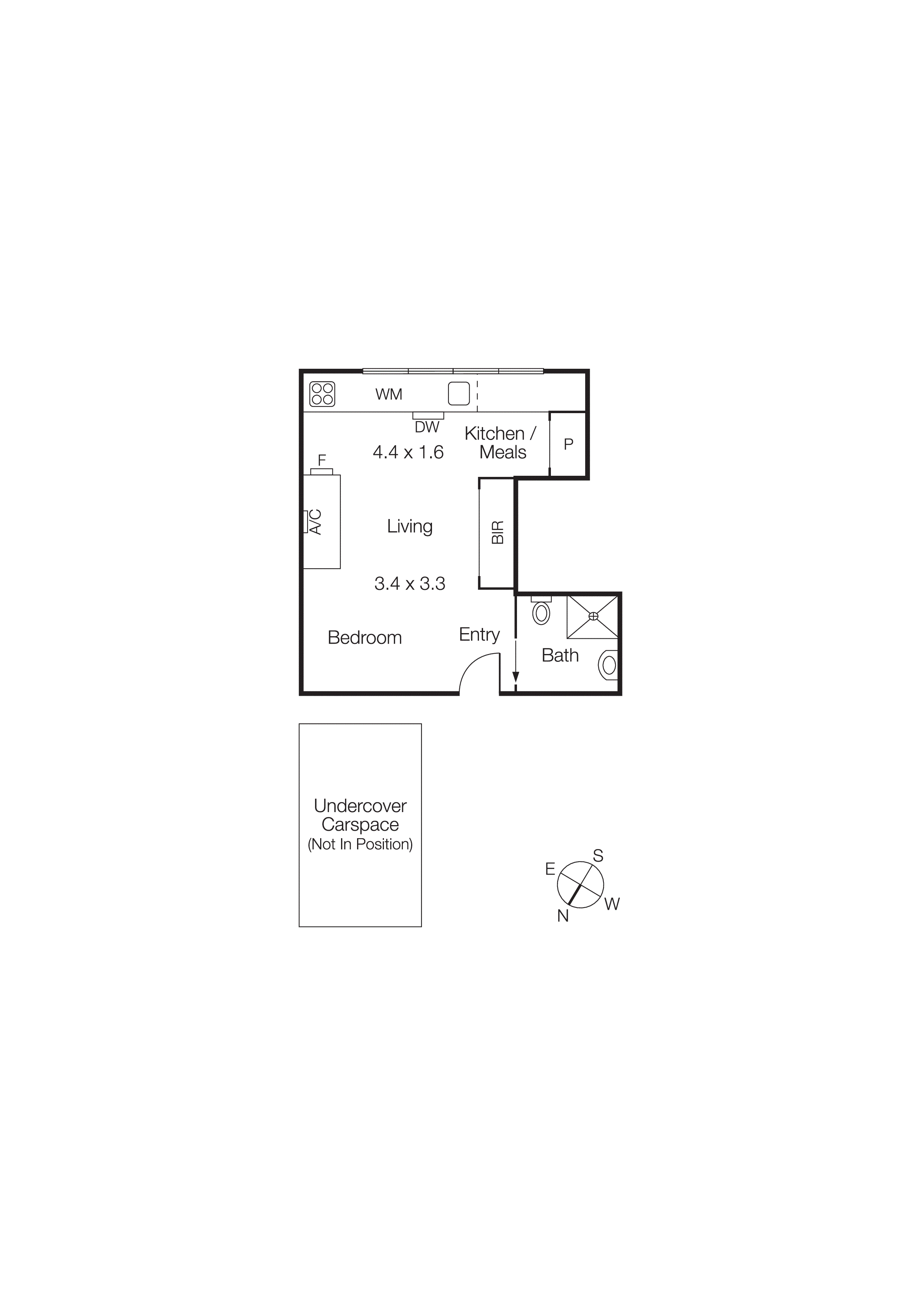 10/1 Acland Street, St Kilda VIC 3182 - Floorplan