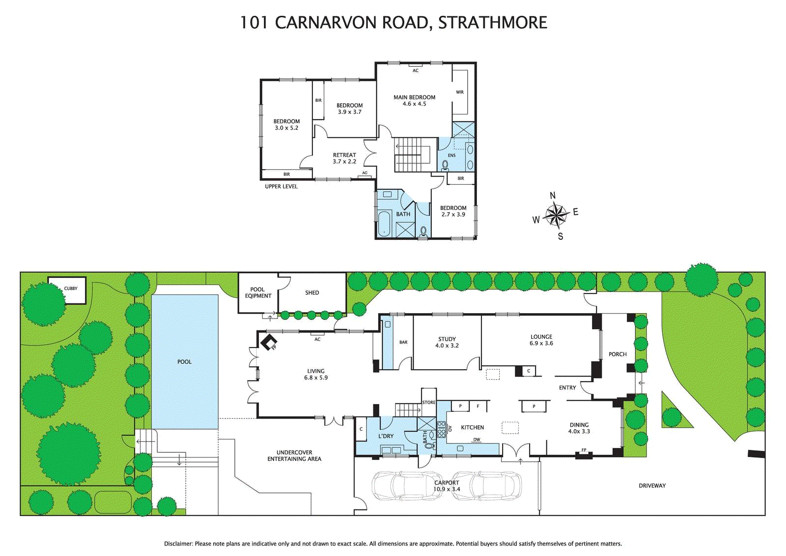 101 Carnarvon Road, Strathmore - Floorplan 1