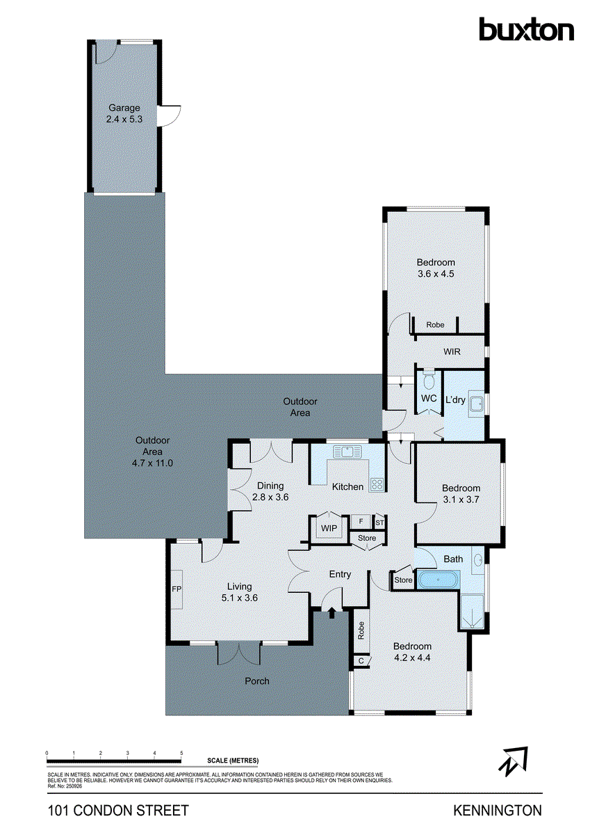 101 Condon Street, Kennington VIC 3550 - Floorplan