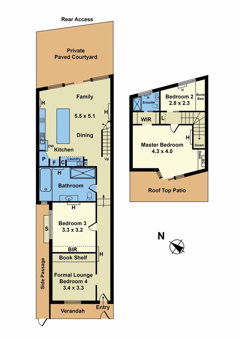 101 Danks Street, ALBERT PARK VIC 3206 - Floorplan
