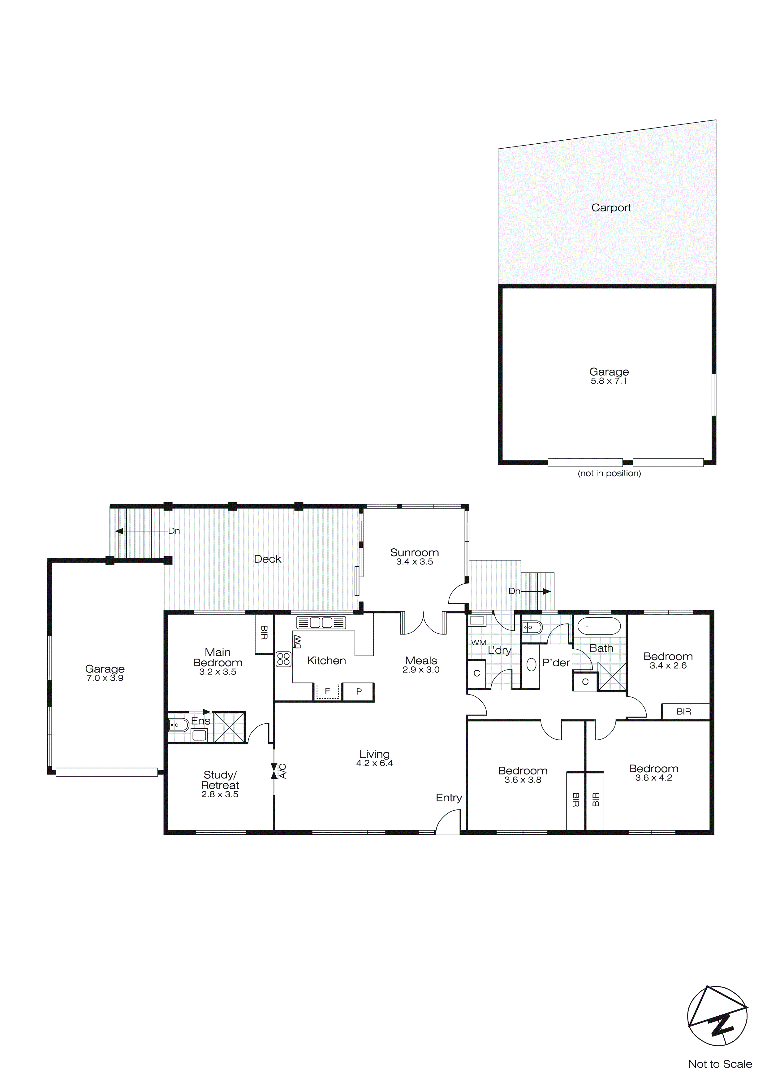 101 Finlay Street, Brown Hill VIC 3350 - Floorplan
