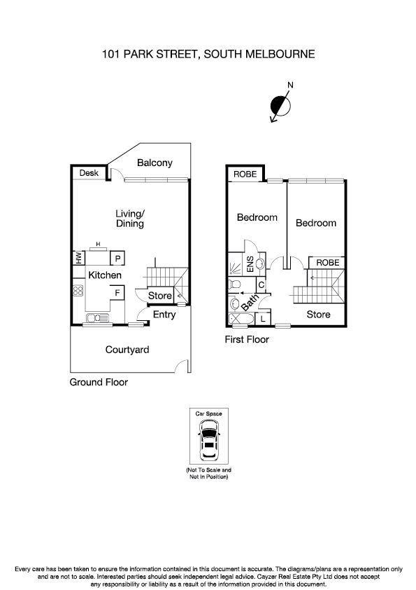 101 Park Street, SOUTH MELBOURNE VIC 3205 - Floorplan