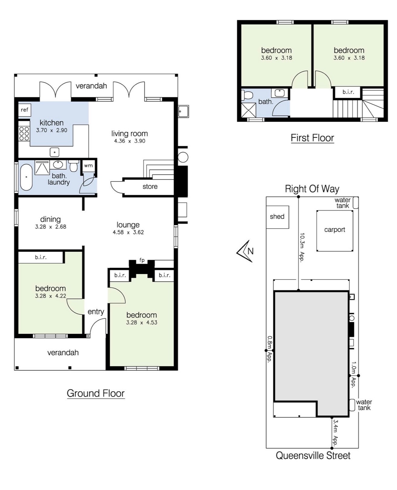 101 Queensville Street, KINGSVILLE VIC 3012 - Floorplan