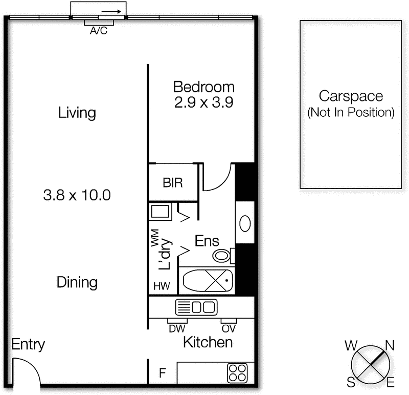 10/1 St Kilda Road, St Kilda VIC 3182 - Floorplan