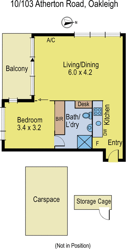10/103 Atherton Road, Oakleigh VIC 3166 - Floorplan
