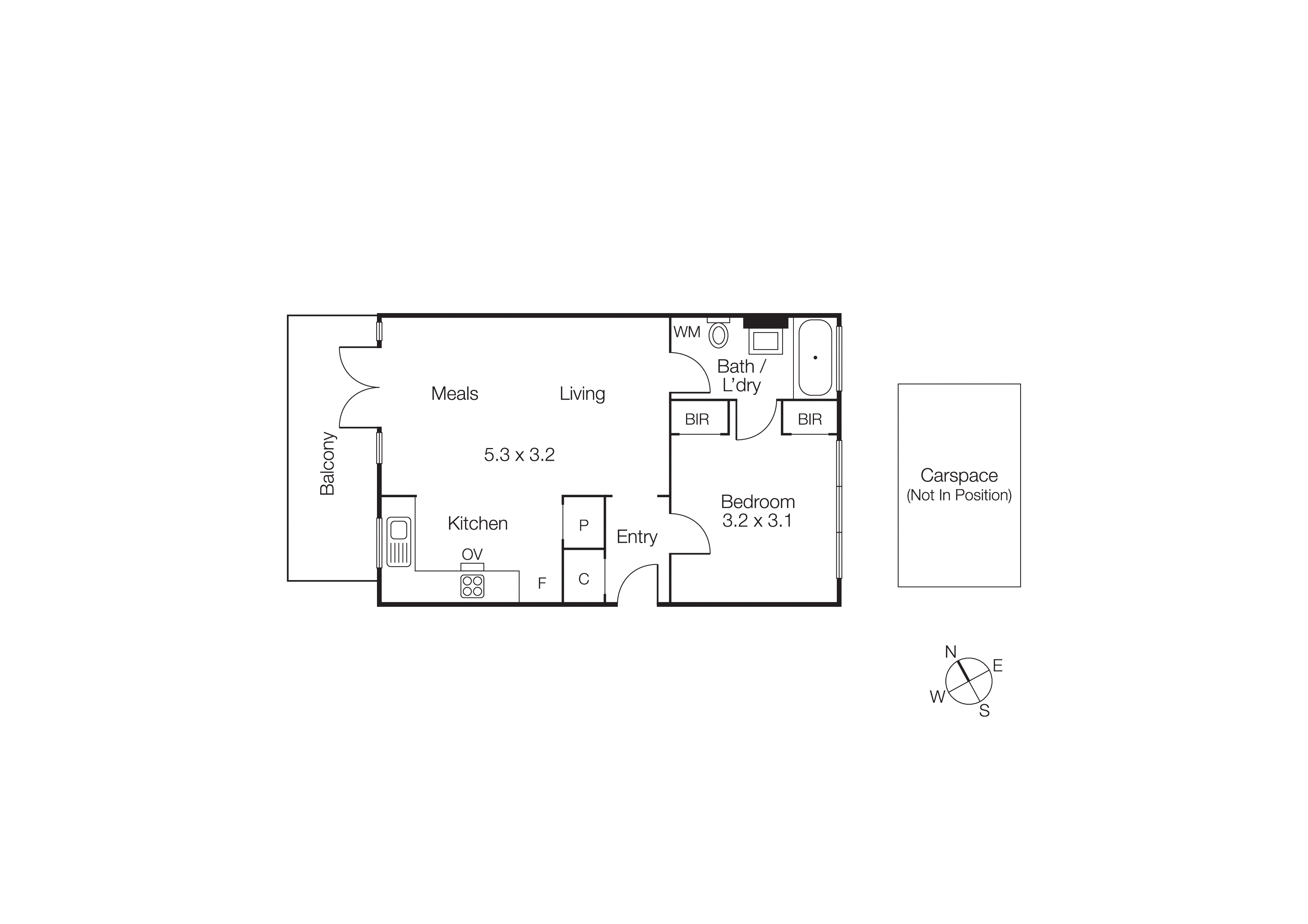 10/107 Park Street, St Kilda West VIC 3182 - Floorplan