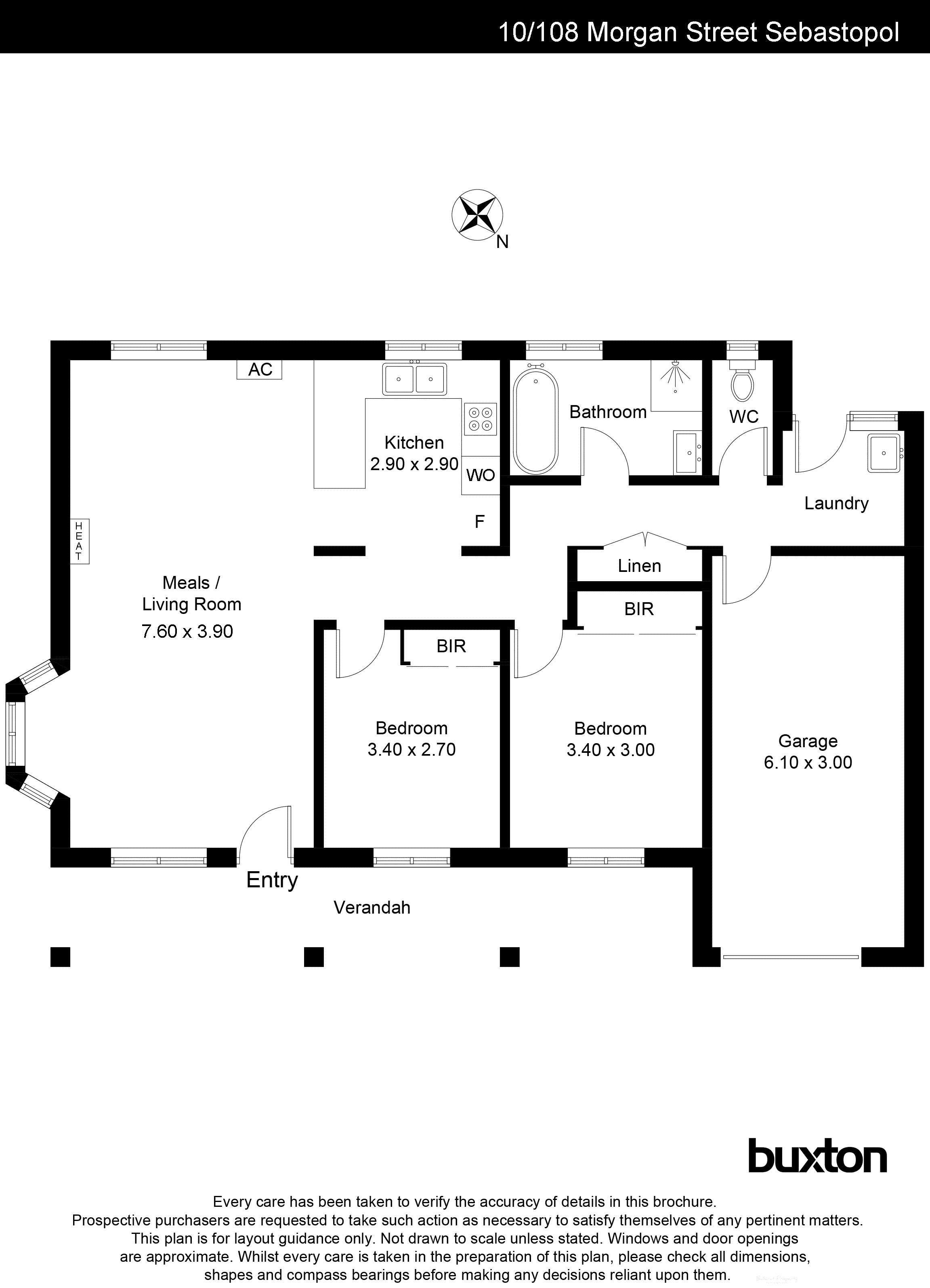 10/108 Morgan Street, Sebastopol VIC 3356 - Floorplan