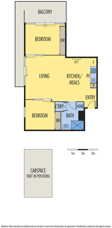 101/1 Danks Street, Port Melbourne VIC 3207 - Floorplan