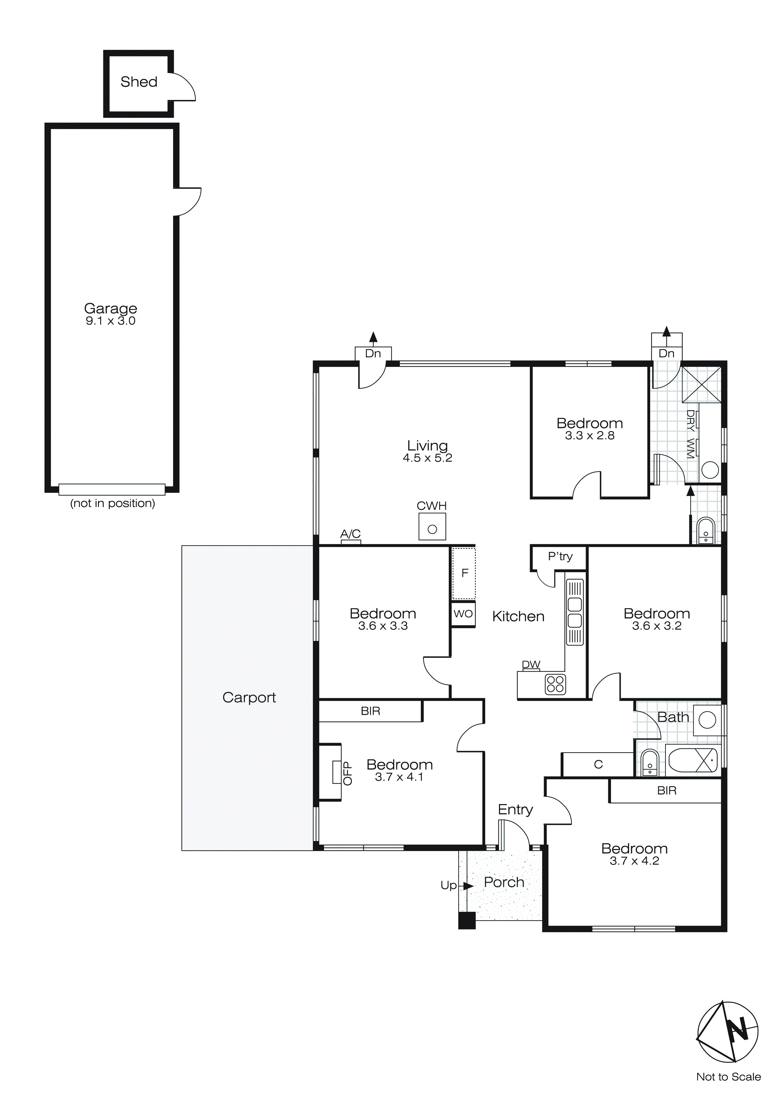 1011 Talbot Street, Redan VIC 3350 - Floorplan