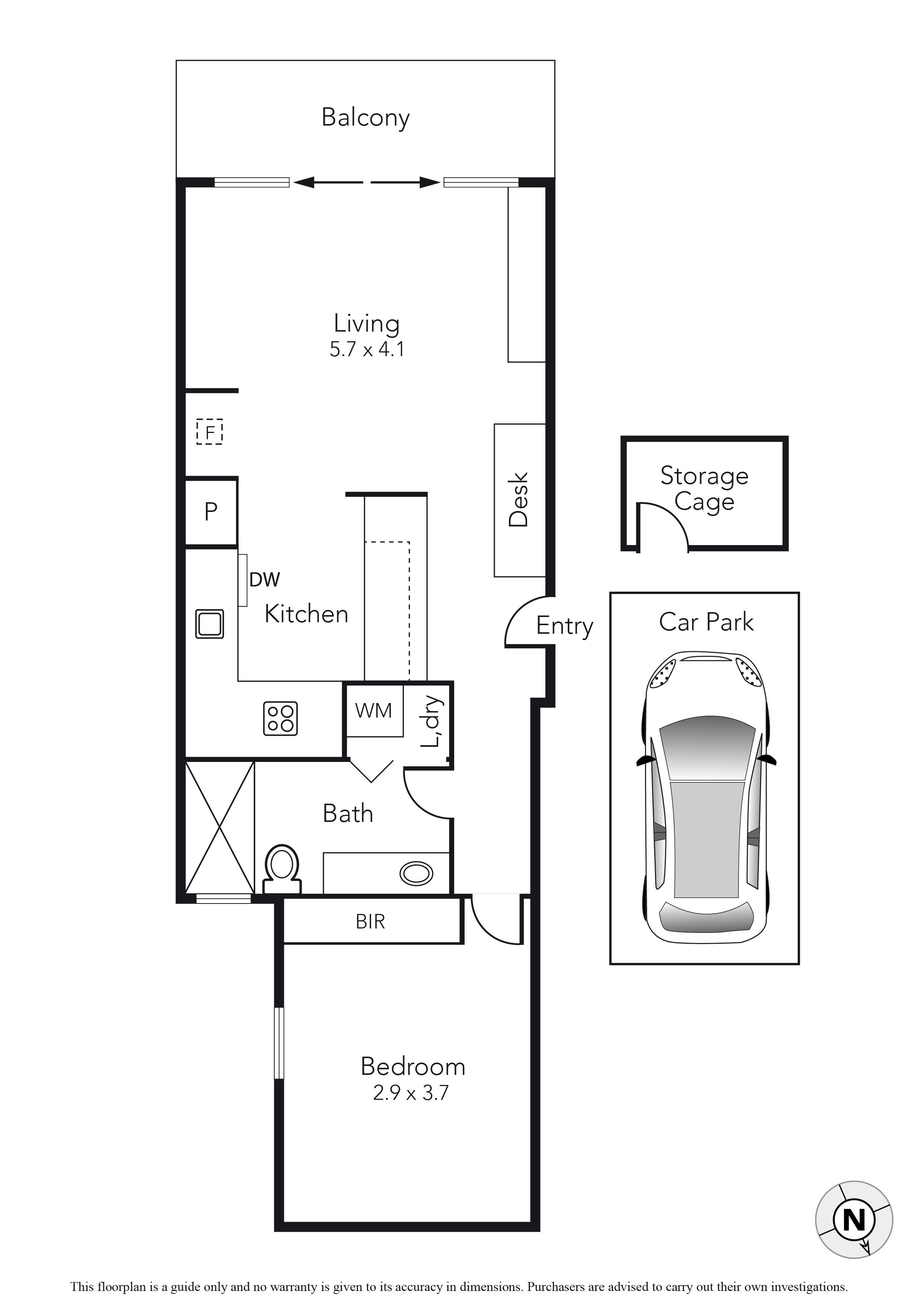 101/15 Small Street, HAMPTON VIC 3188 - Floorplan