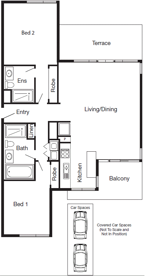 101/159 Beach Street, PORT MELBOURNE VIC 3207 - Floorplan