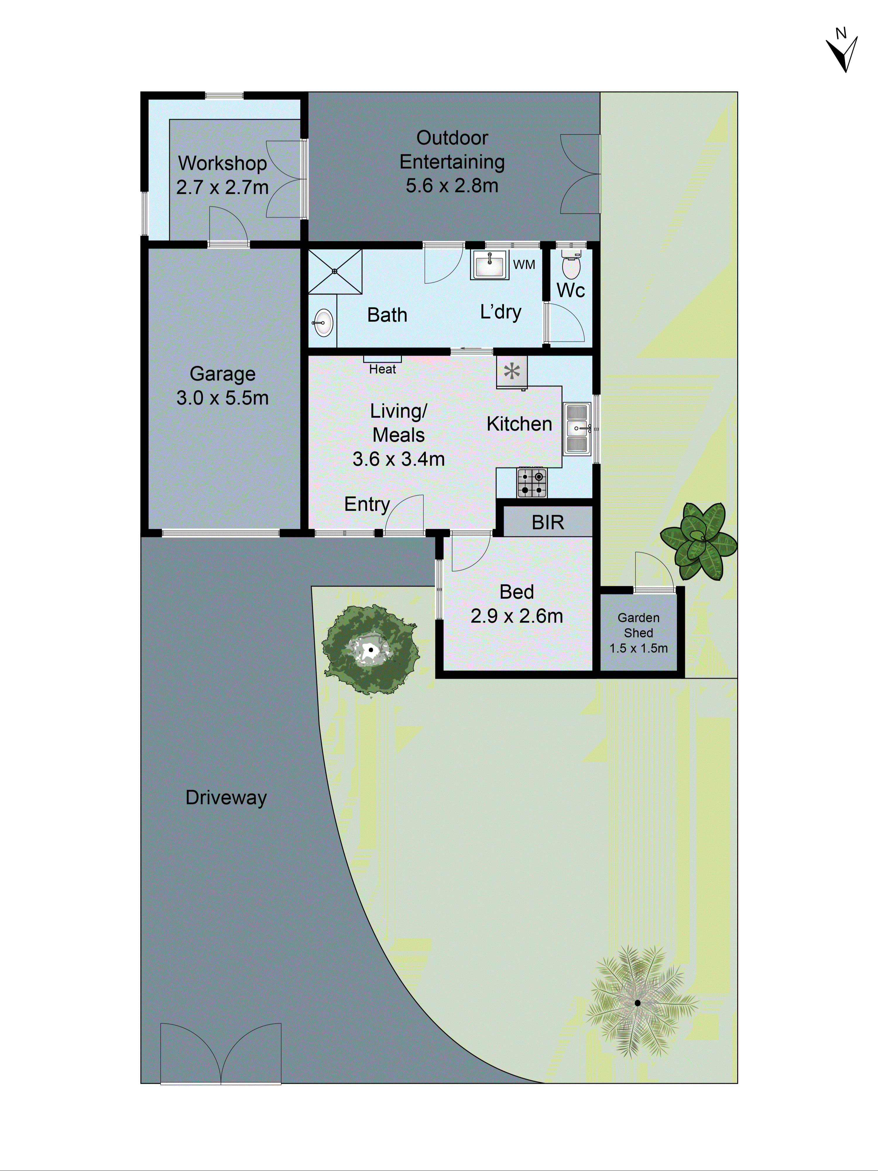 10/117-121 Solar Drive, Whittington VIC 3219 - Floorplan