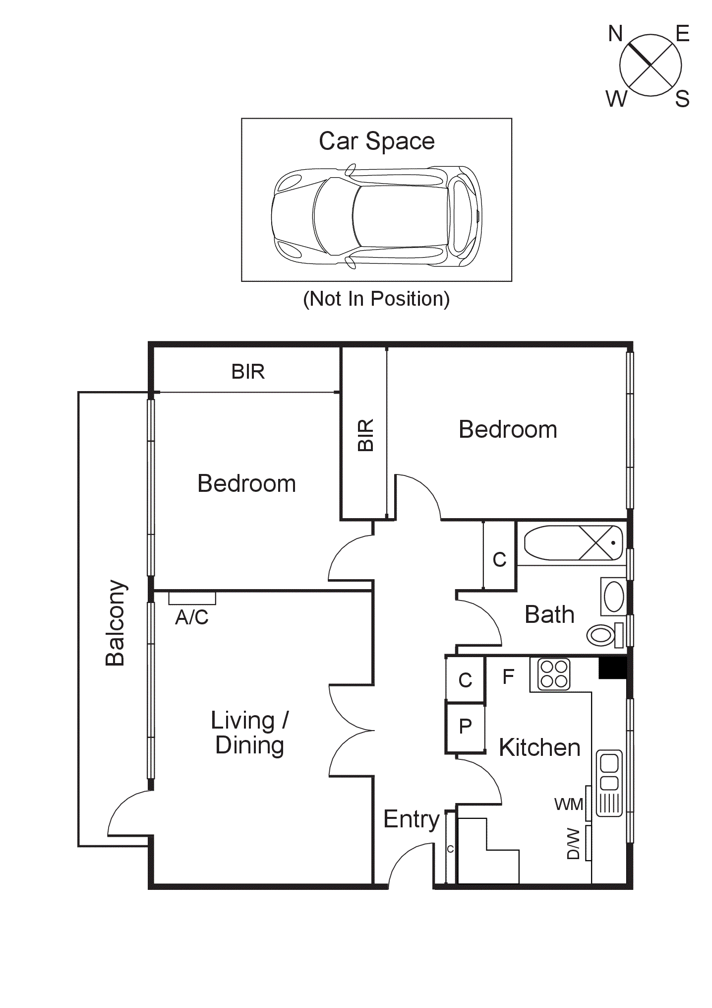 10/119 Brighton Road, Elwood VIC 3184 - Floorplan