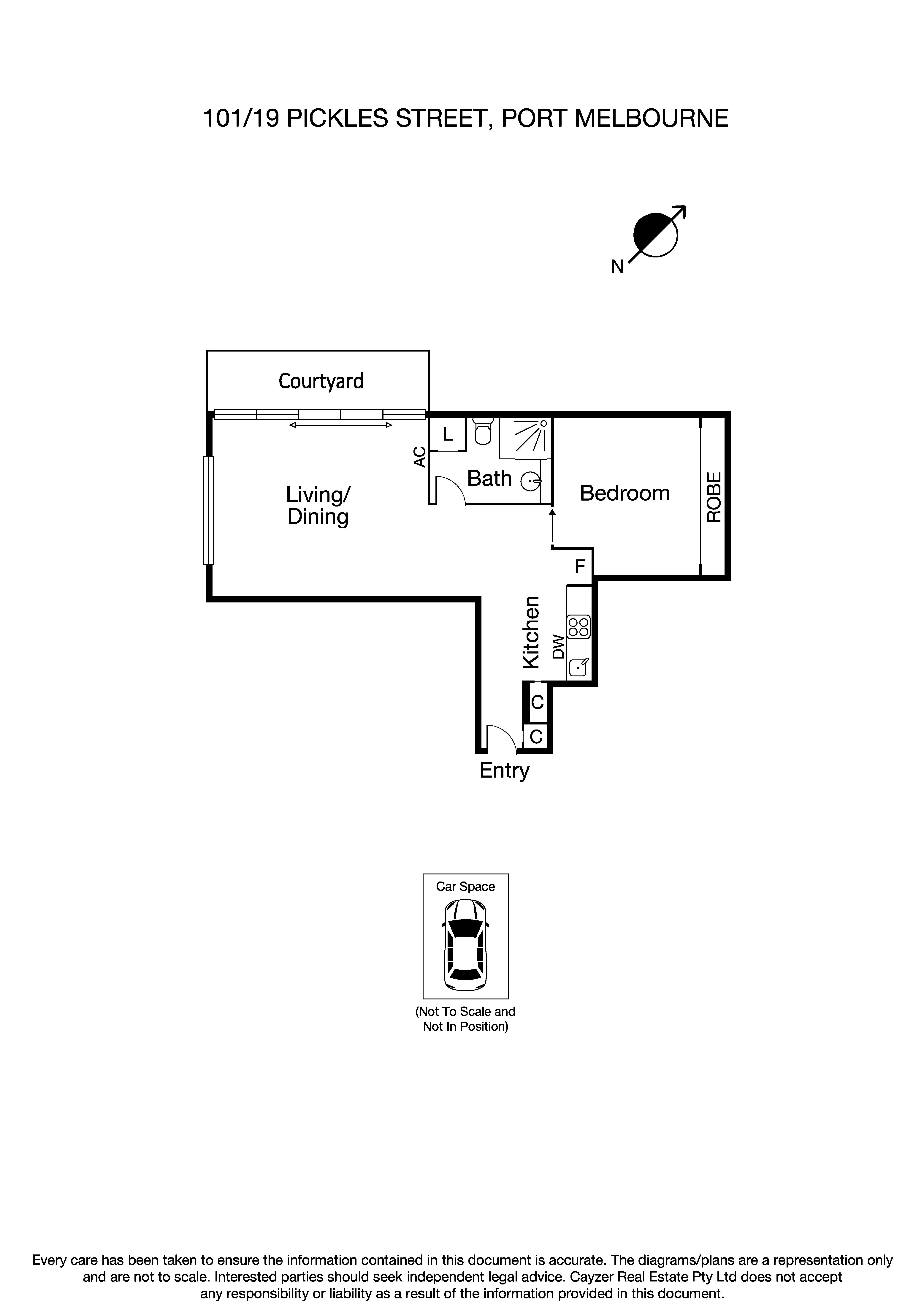 101/19 Pickles Street, PORT MELBOURNE VIC 3207 - Floorplan