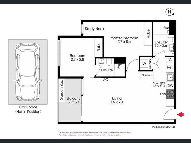 101/1A Smith Street, St Kilda VIC 3182 - Floorplan