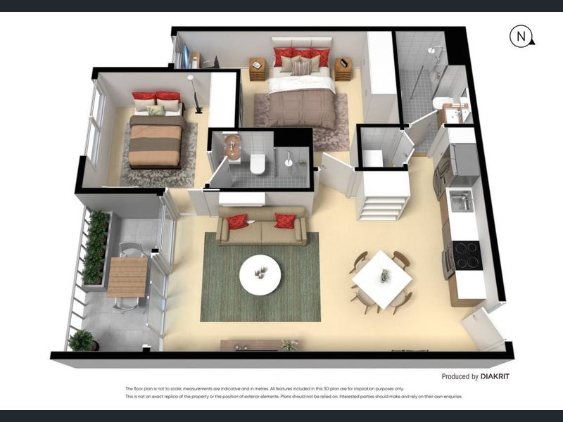 101/1A Smith Street, St Kilda VIC 3182 - Floorplan