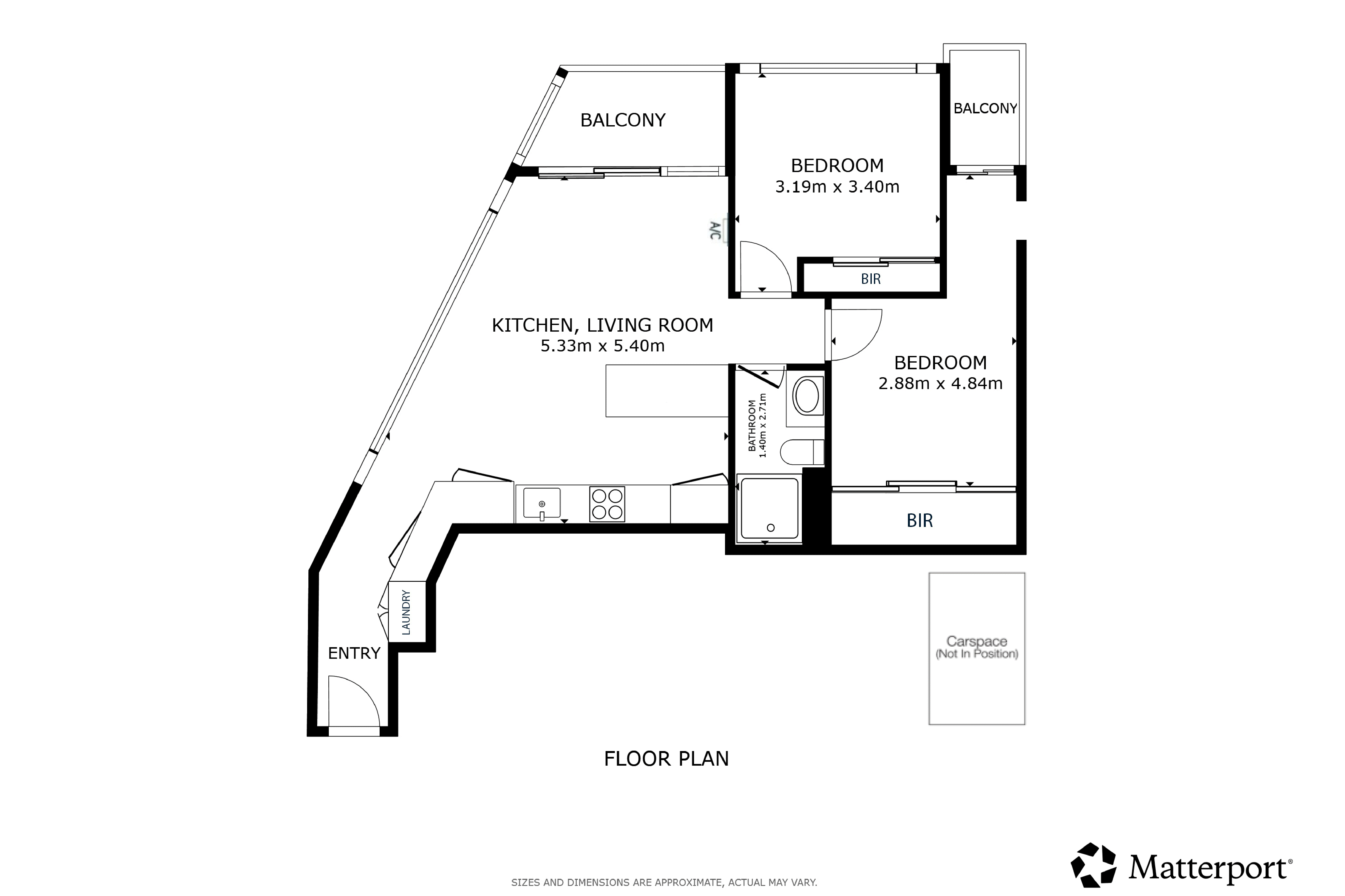1012/15 Doepel Way, Docklands VIC 3008 - Floorplan