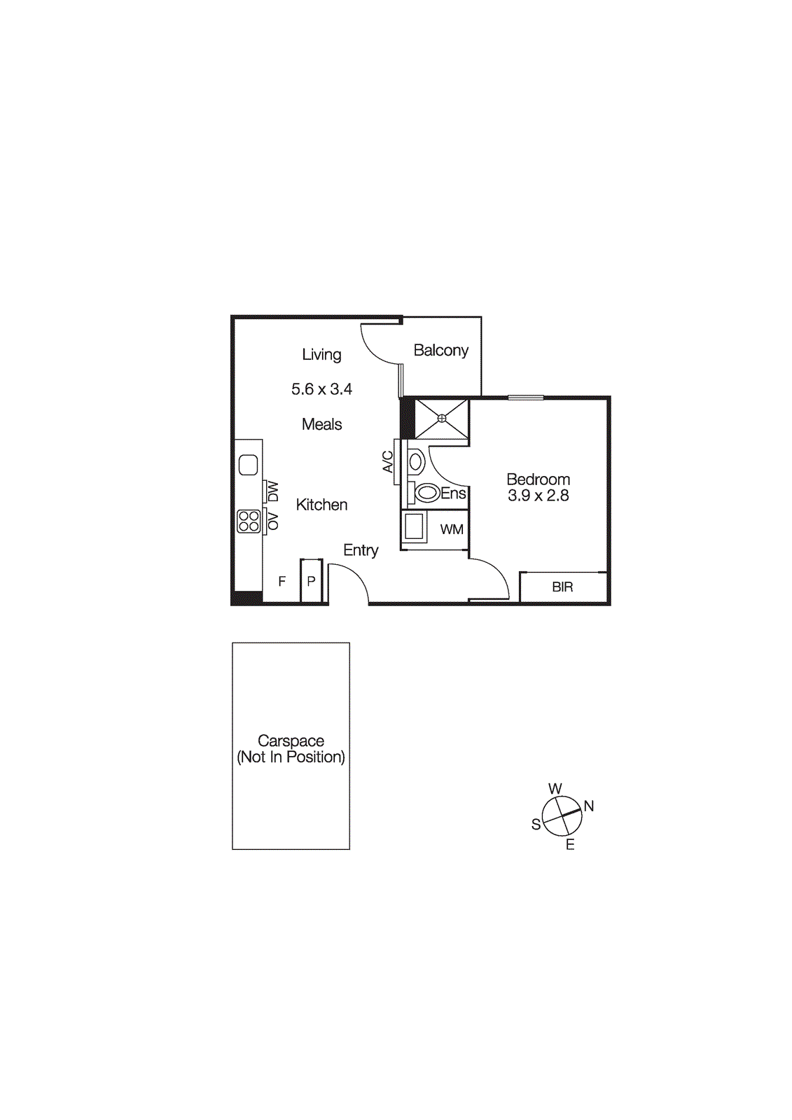 101/233 Dandenong Road, Windsor VIC 3181 - Floorplan