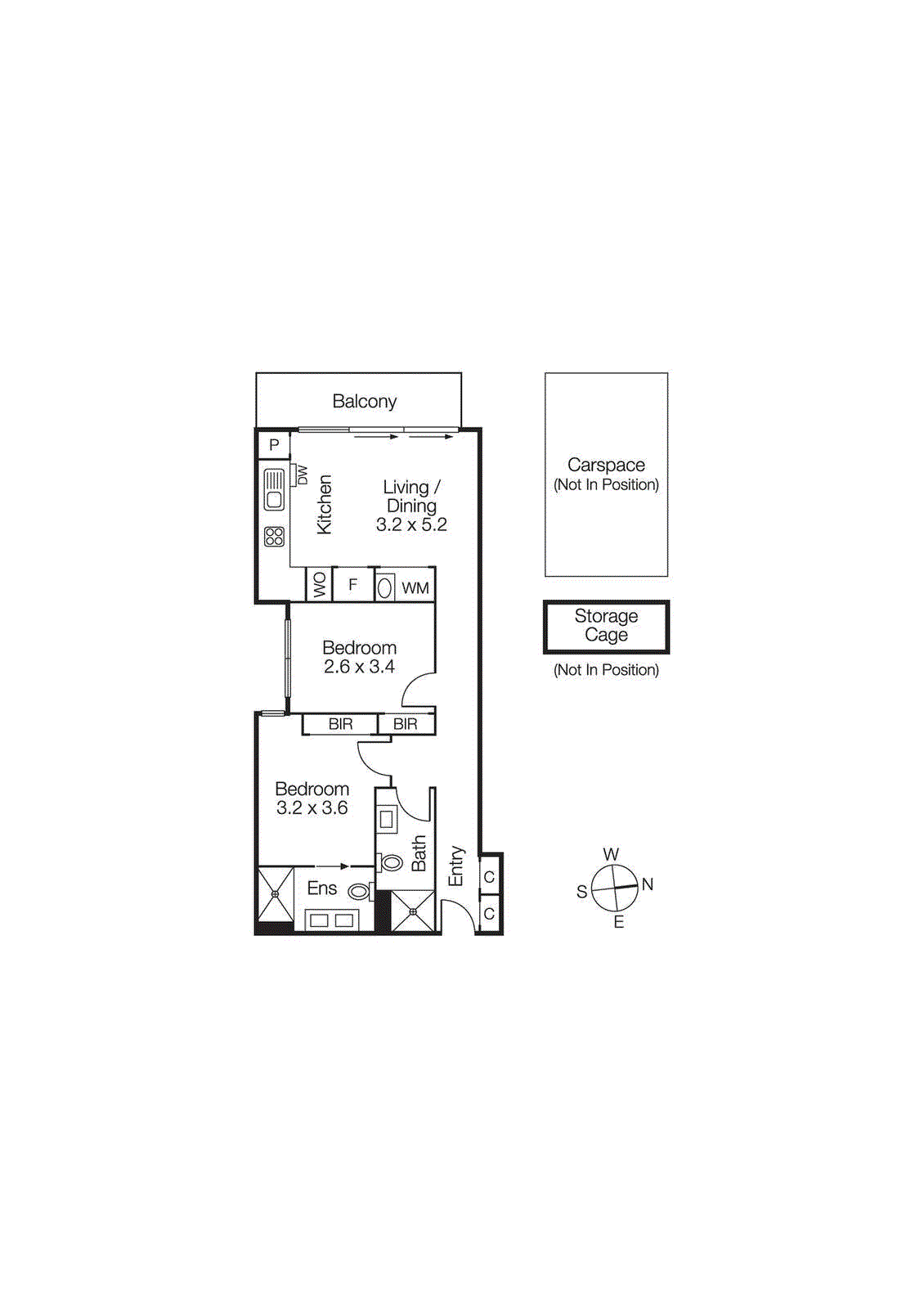 101/26 Warleigh Grove, Brighton VIC 3186 - Floorplan