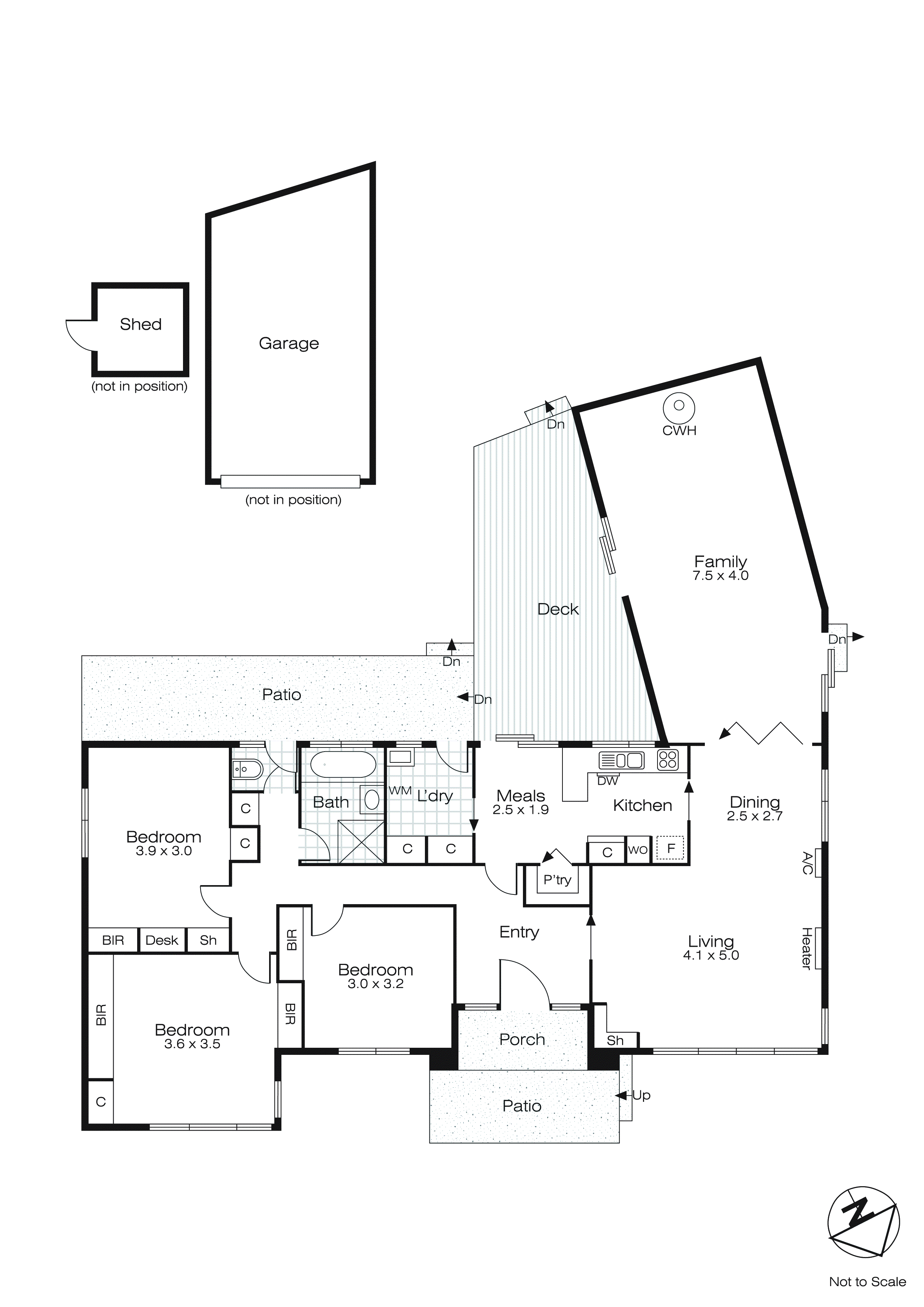 1013 Grevillea Road, Wendouree VIC 3355 - Floorplan