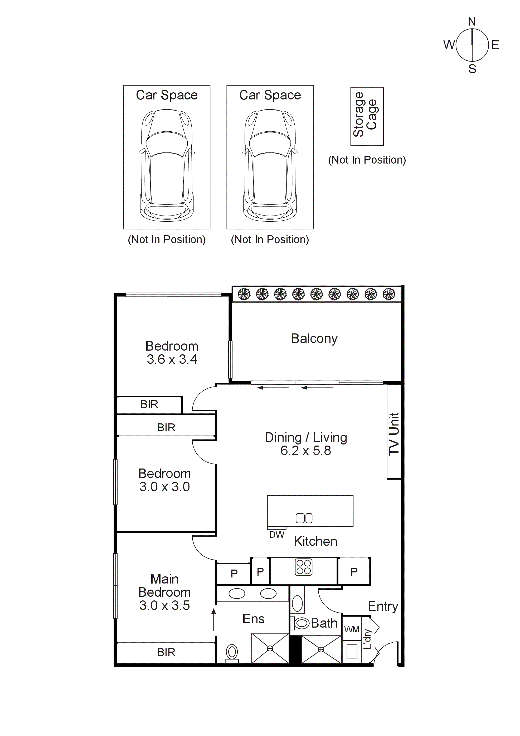 101/30 Rooding Street, Brighton VIC 3186 - Floorplan