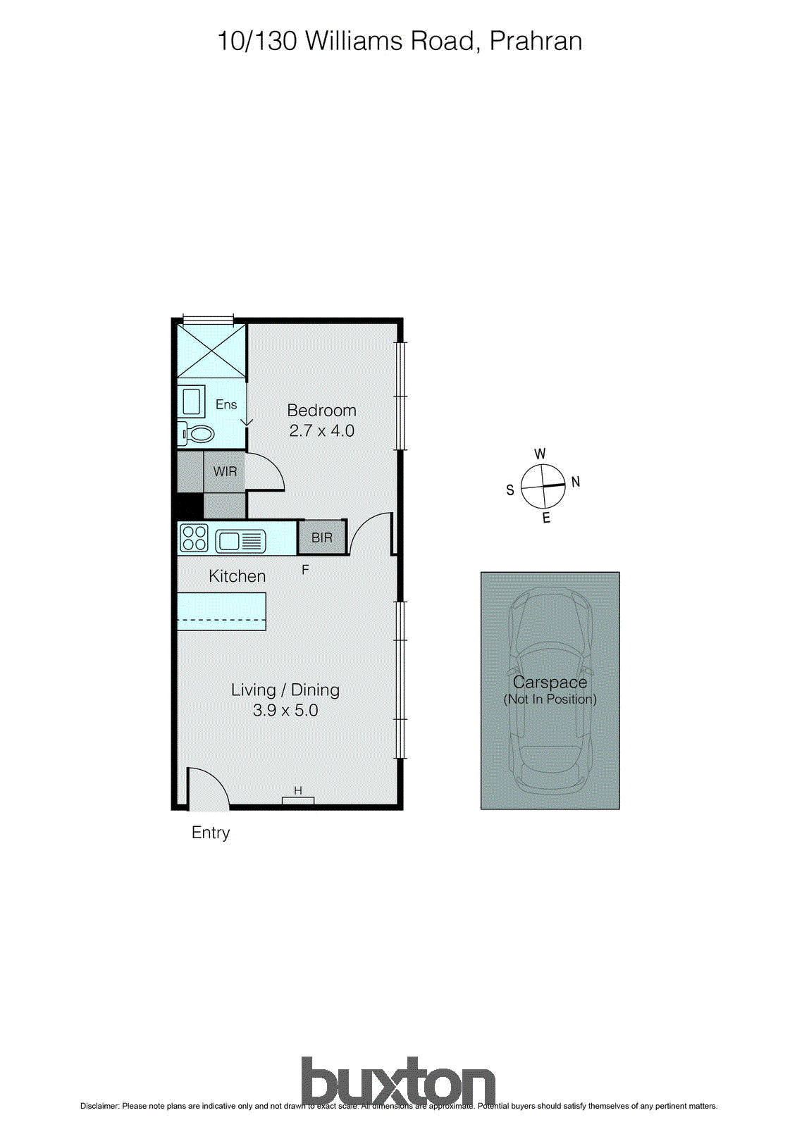 10/130 Williams Road, Prahran VIC 3181 - Floorplan