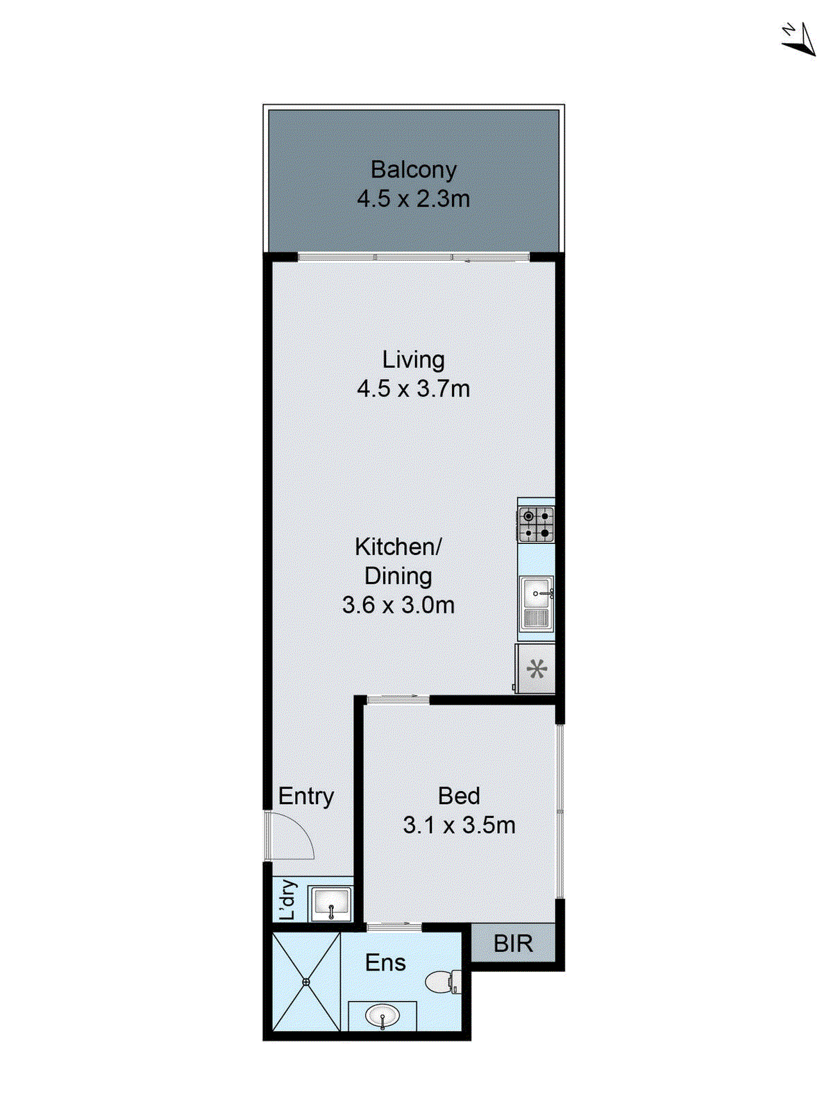 101/312-320 Moorabool Street, Geelong VIC 3220 - Floorplan