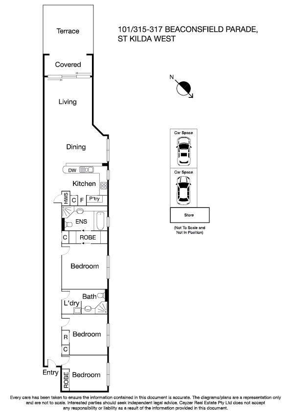 101/315-317 Beaconsfield Parade, ST KILDA WEST VIC 3182 - Floorplan