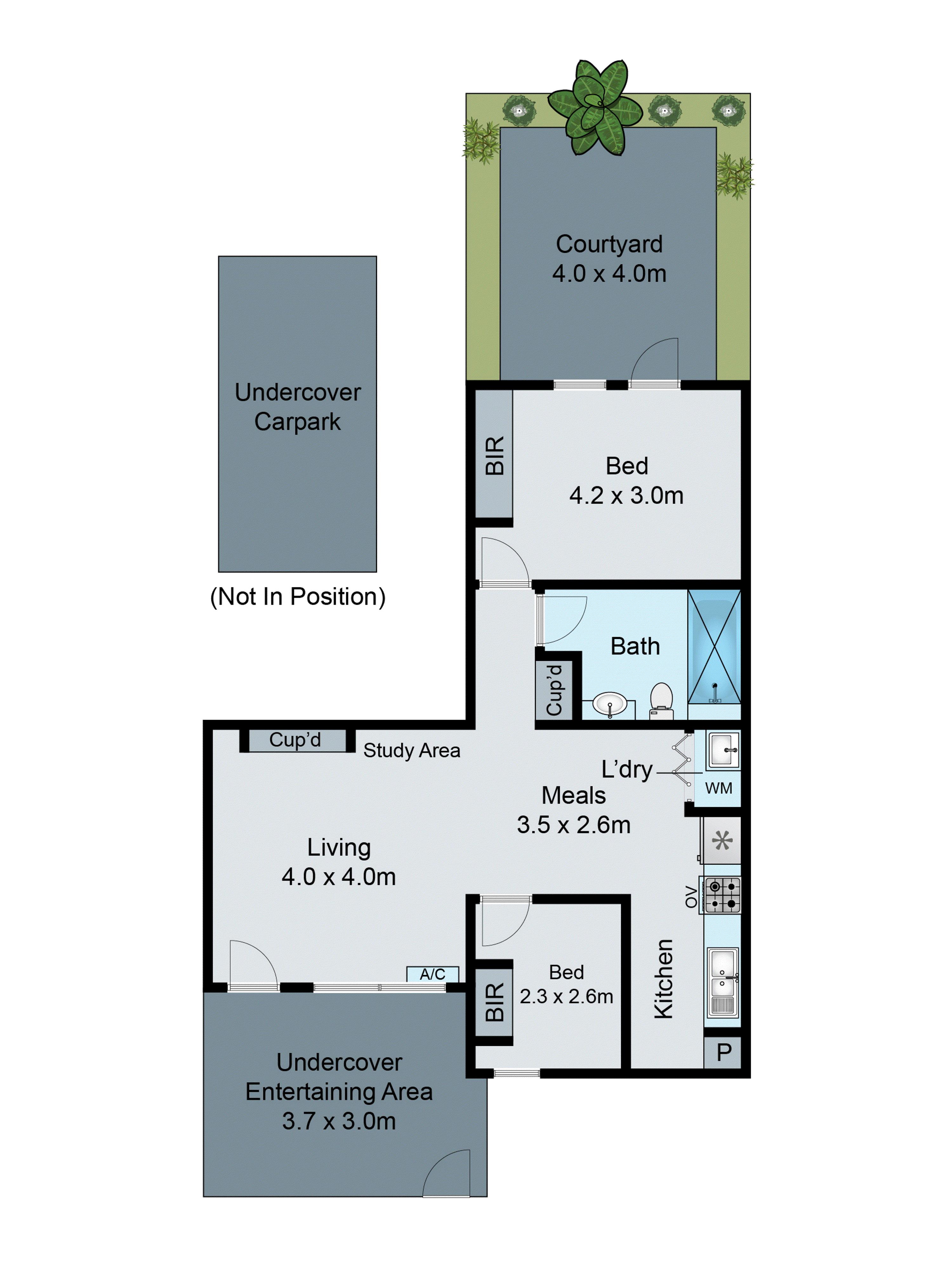 10/1324-1328 Centre Road, Clayton South VIC 3169 - Floorplan