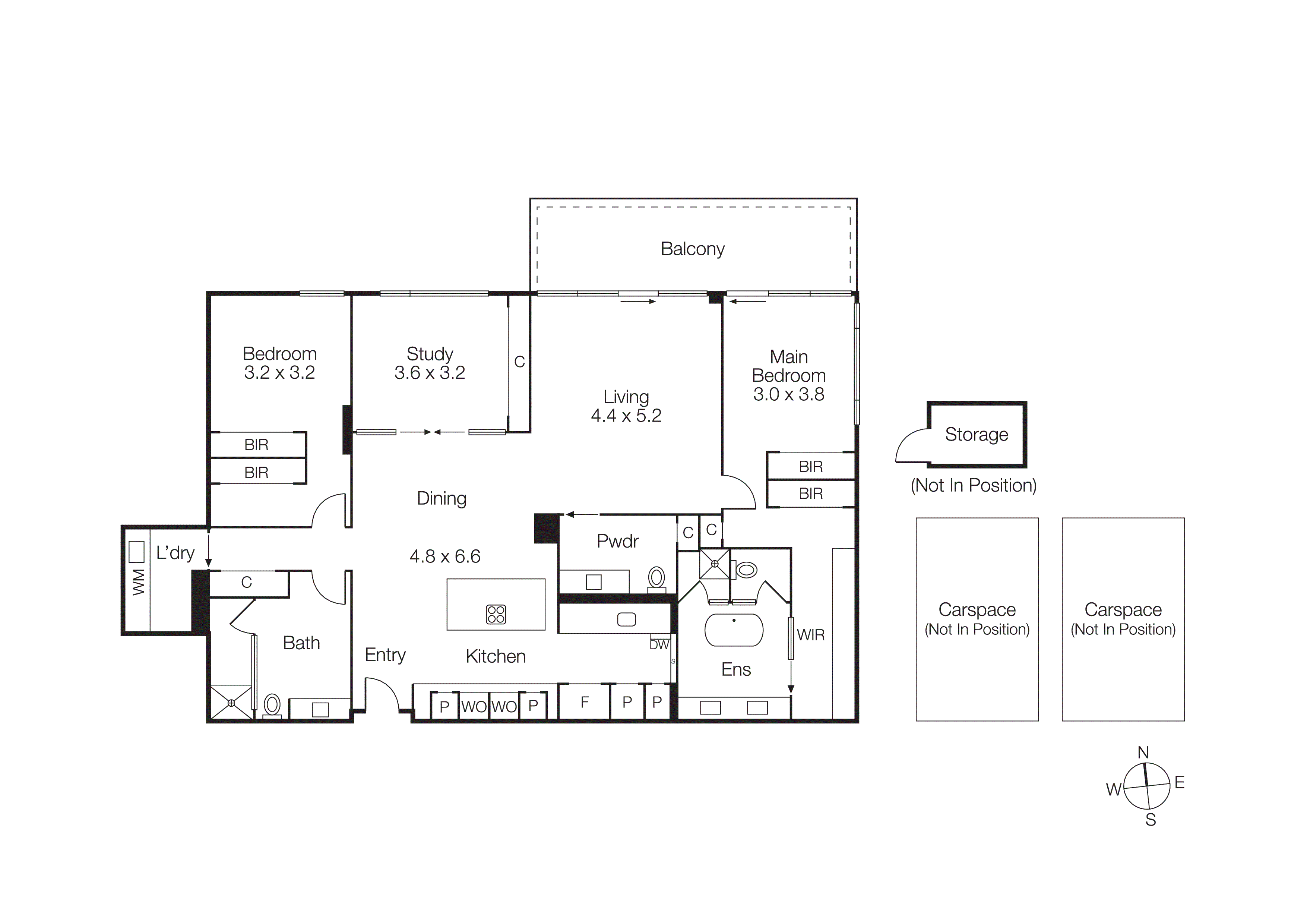 101/39 Head Street, Brighton VIC 3186 - Floorplan