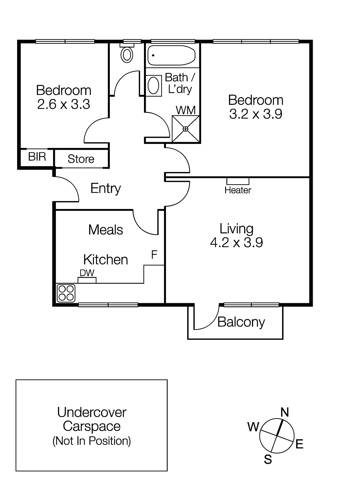 10/14 Mitford Street, St Kilda VIC 3182 - Floorplan