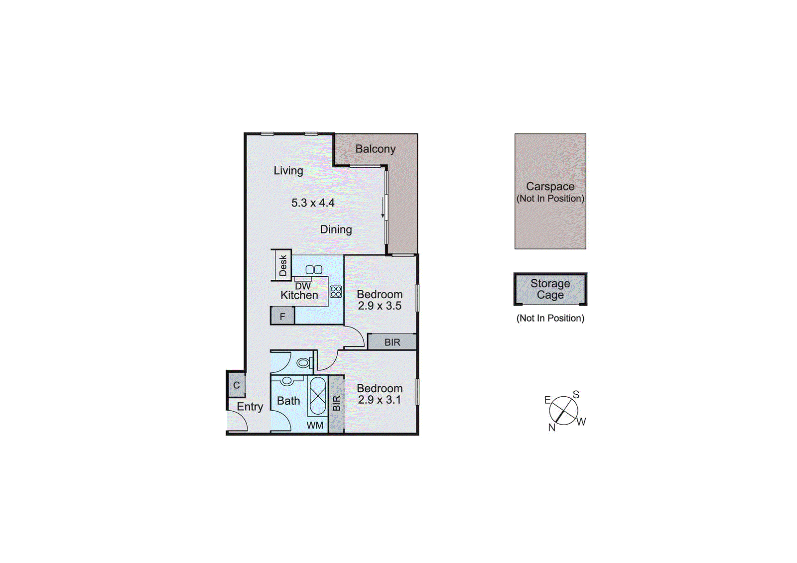 101/493 Victoria Street, West Melbourne VIC 3003 - Floorplan