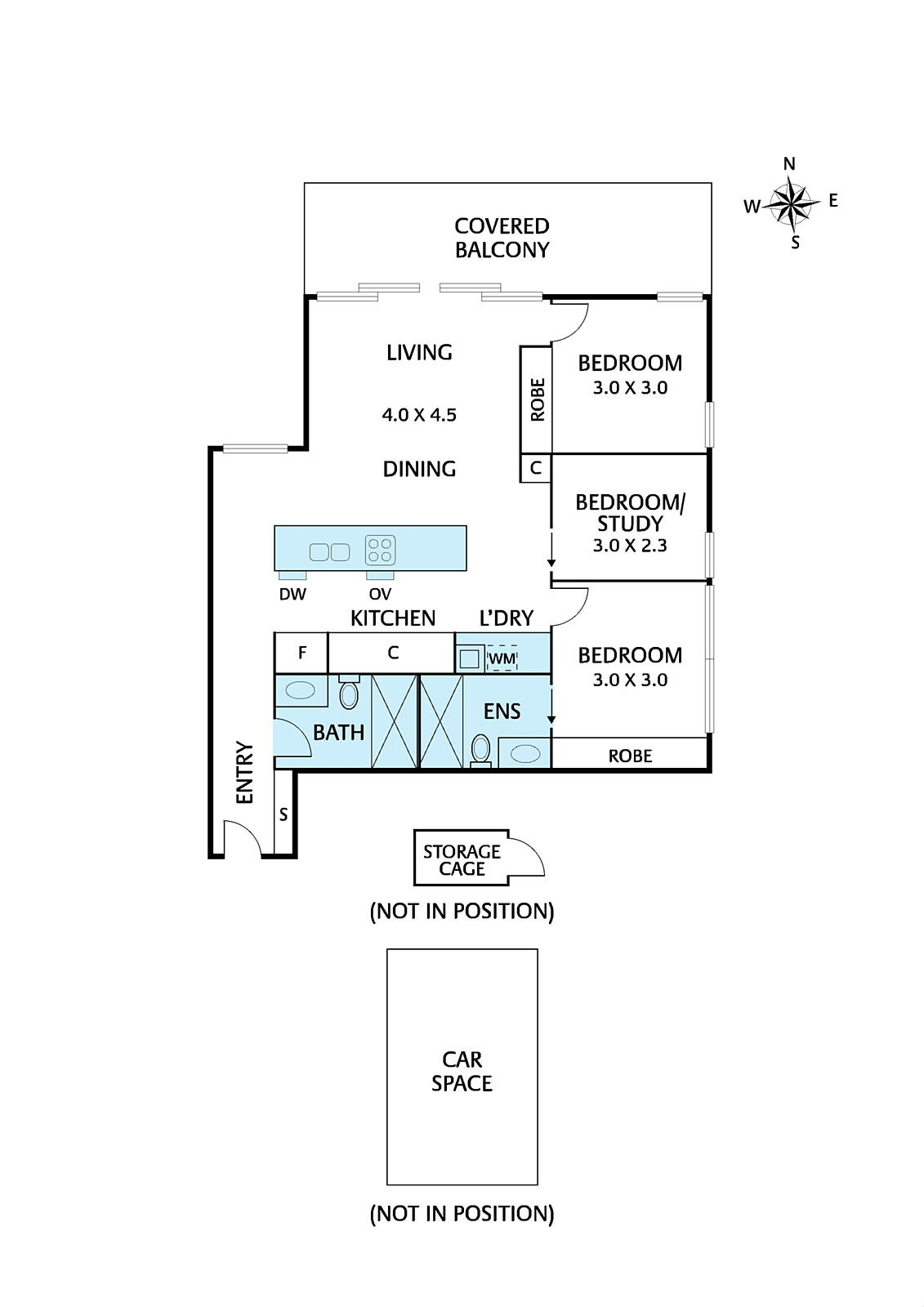 101/5-7 Curlew Court, Doncaster
- Floorplan 1
