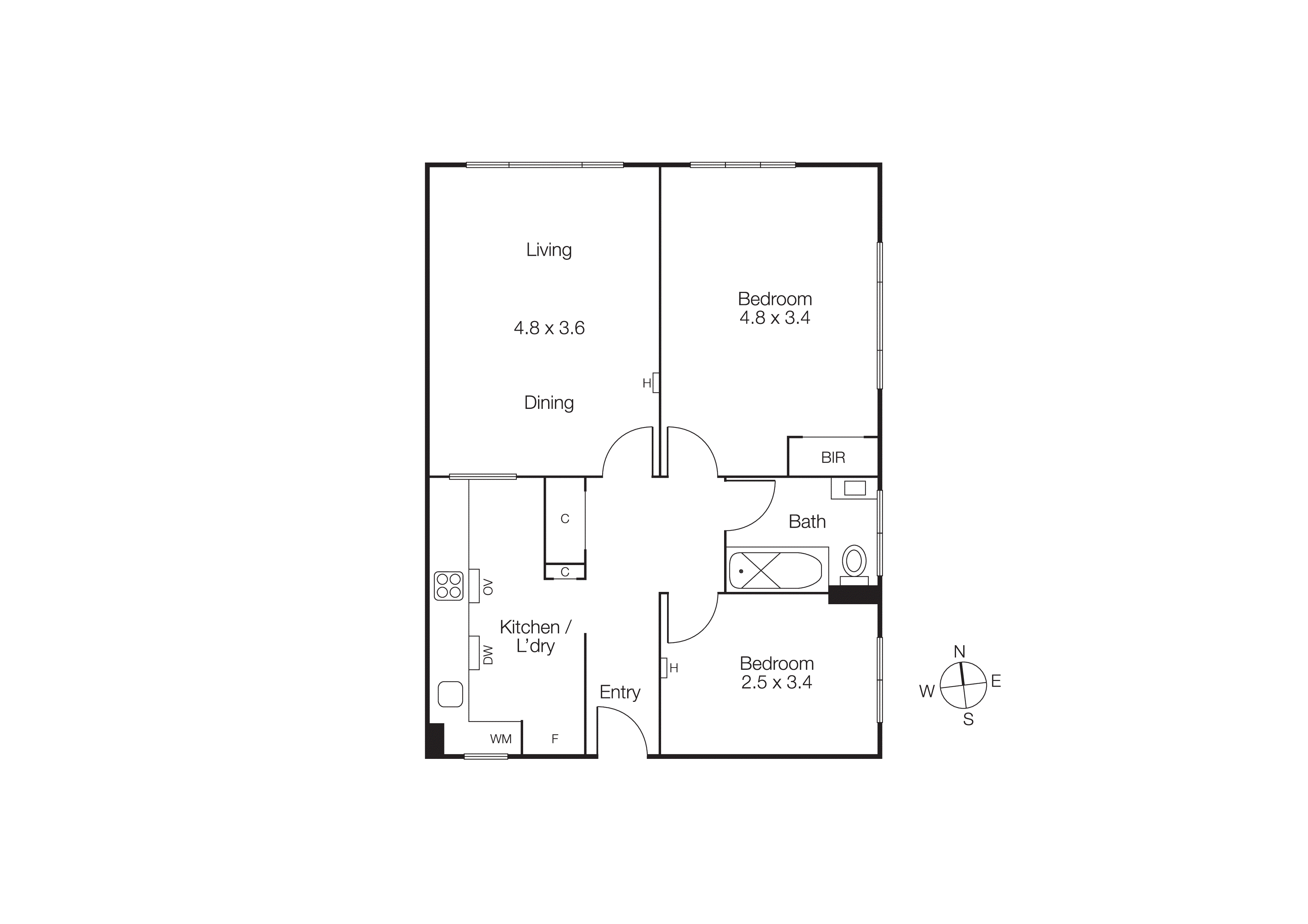 10/15 Hotham Street, St Kilda East VIC 3183 - Floorplan