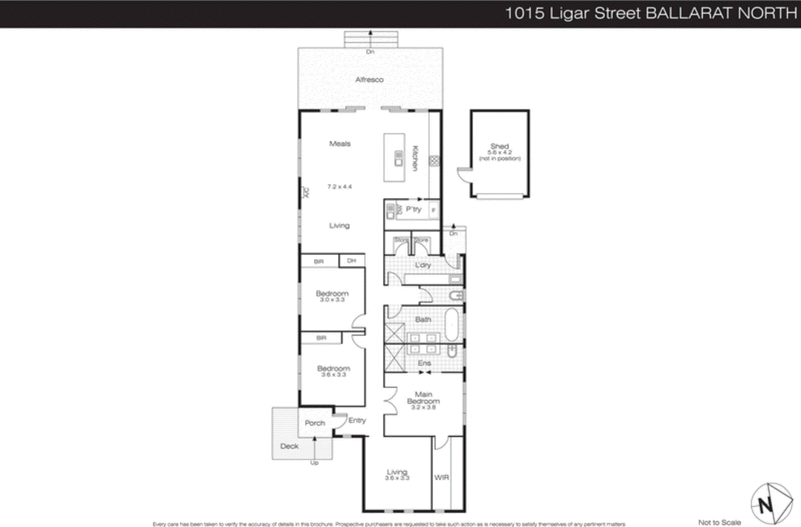 1015 Ligar Street, Ballarat North VIC 3350 - Floorplan