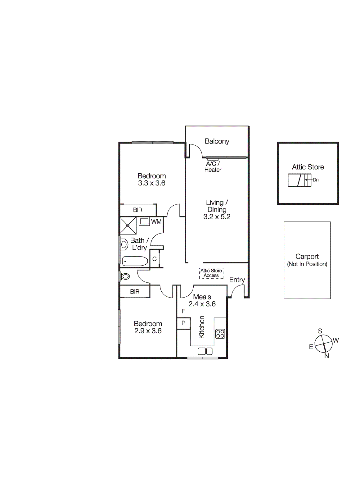 10/154 Alma Road, St Kilda East VIC 3183 - Floorplan