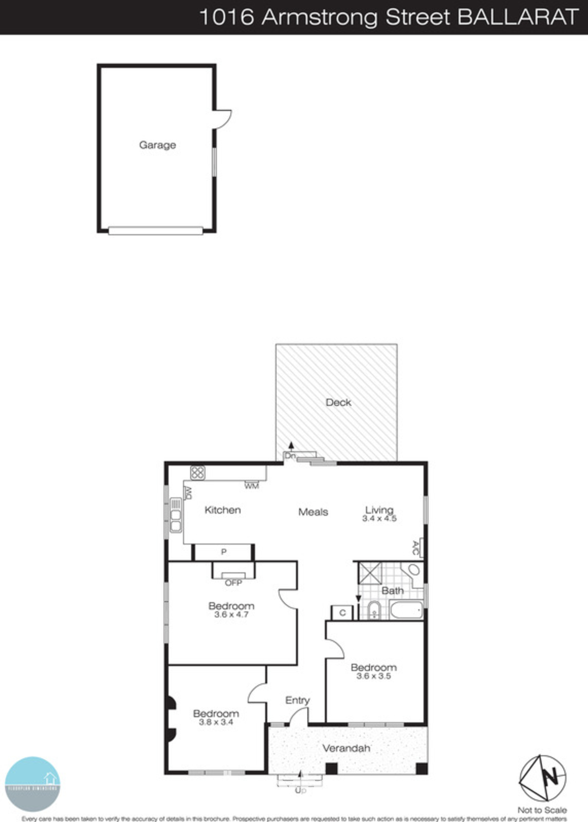 1016 Armstrong Street North, Ballarat Central VIC 3350 - Floorplan