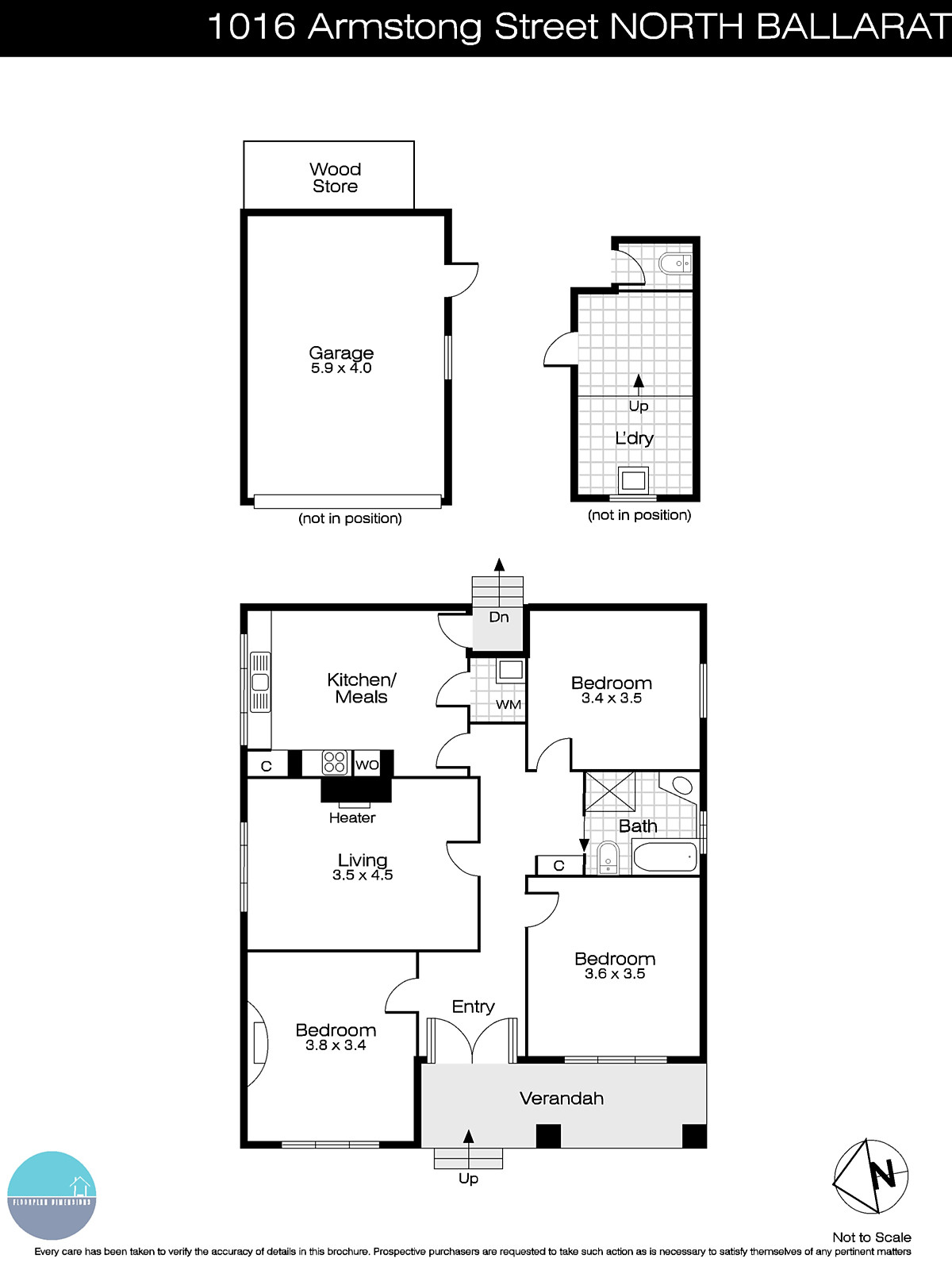 1016 Armstrong Street North, Ballarat VIC 3350 - Floorplan