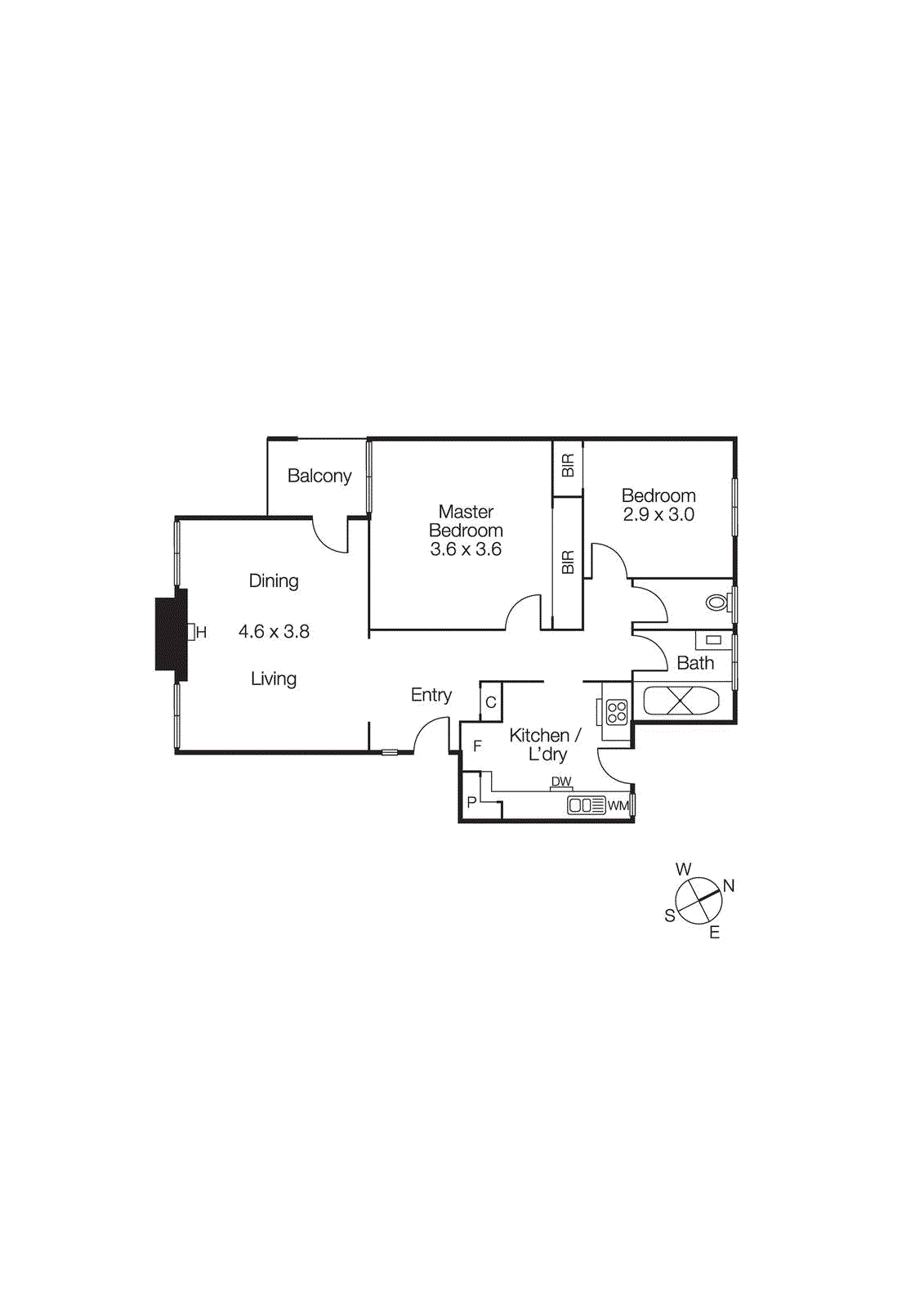 10/16 Charnwood Road, St Kilda VIC 3182 - Floorplan