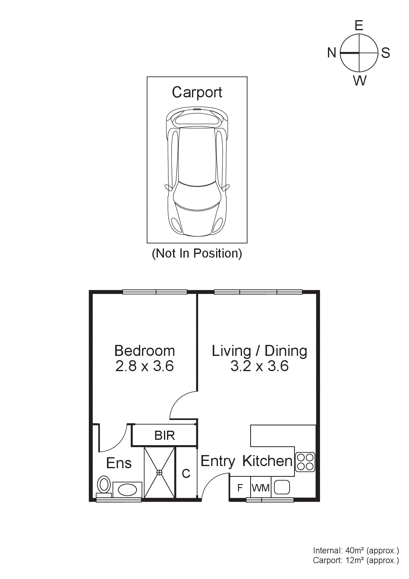 10/16 Derby Street, Richmond VIC 3121 - Floorplan