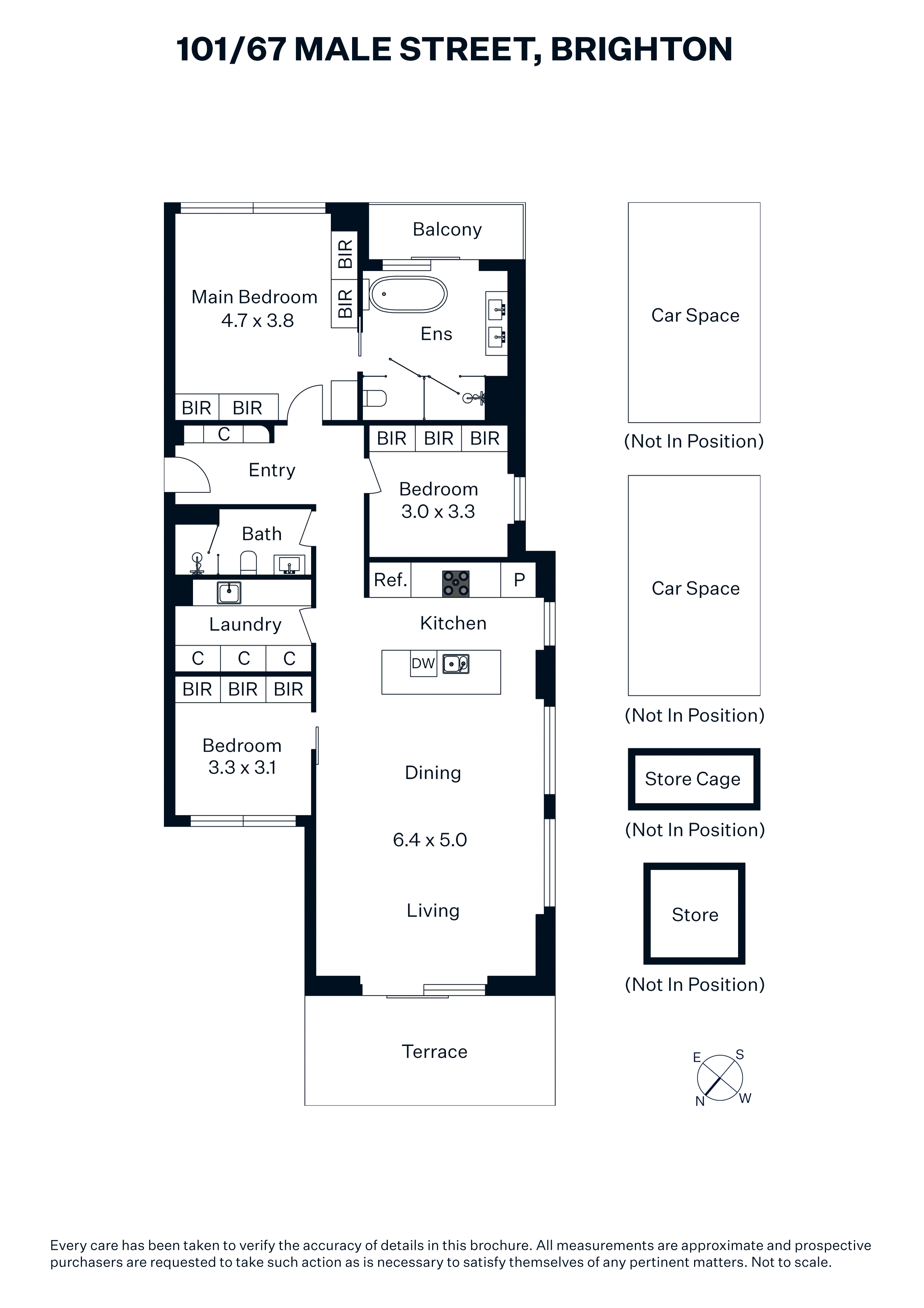 101/67 Male Street, Brighton VIC 3186 - Floorplan