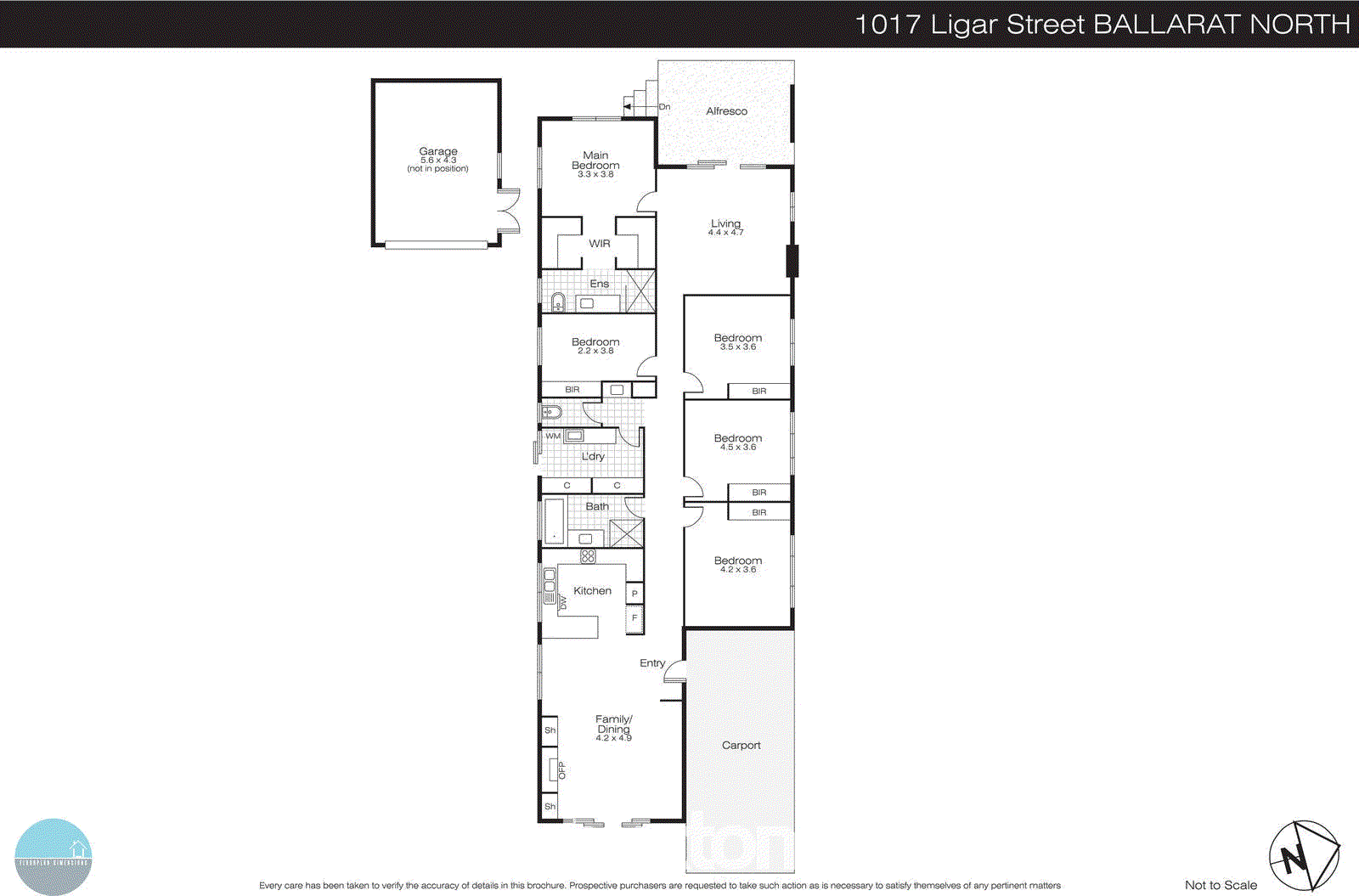 1017 Ligar Street, Ballarat North VIC 3350 - Floorplan