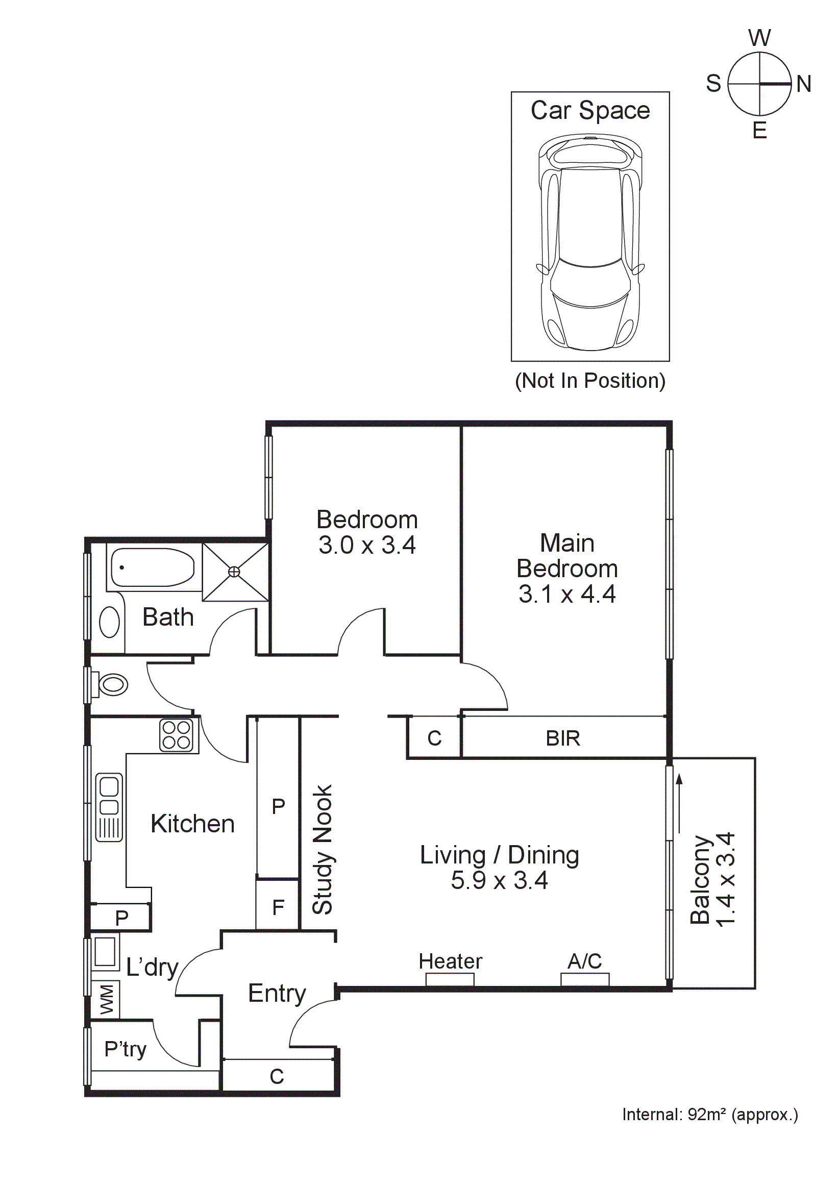 10/170 Barkly Street, St Kilda VIC 3182 - Floorplan