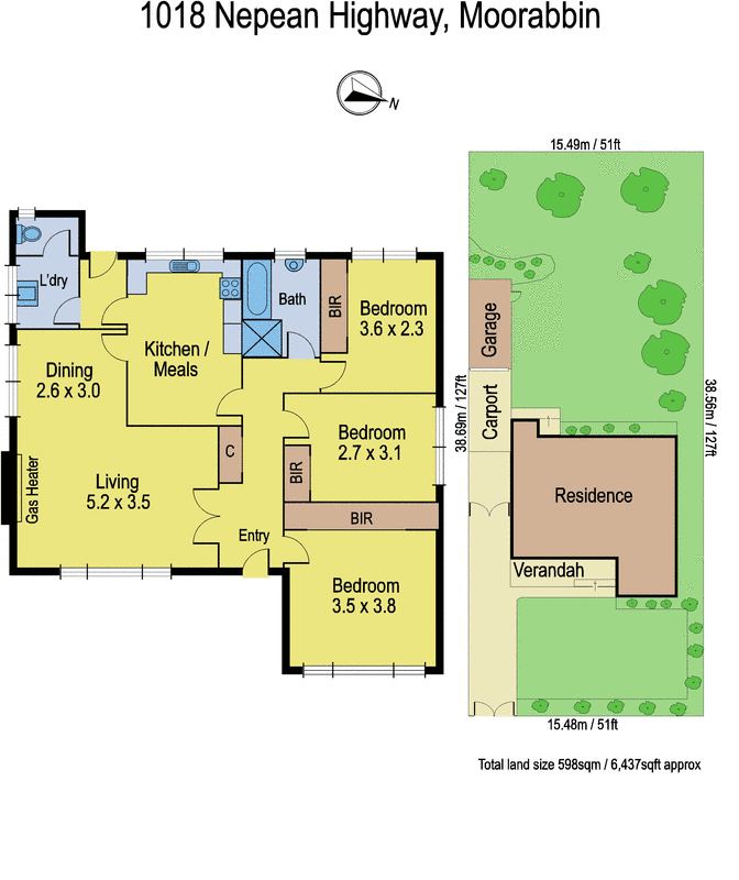 1018 Nepean Highway, Moorabbin VIC 3189 - Floorplan