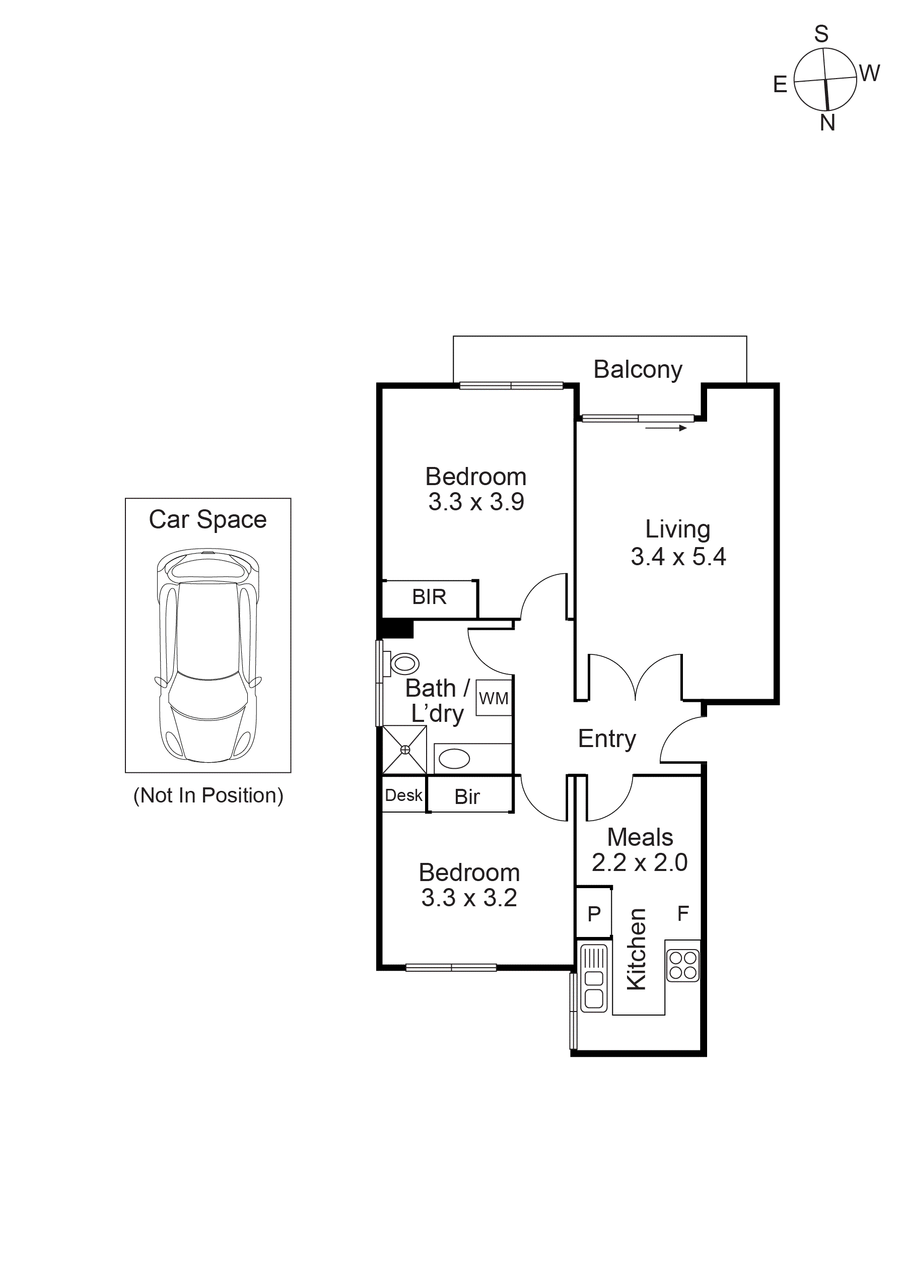 10/19 Redan Street, St Kilda VIC 3182 - Floorplan