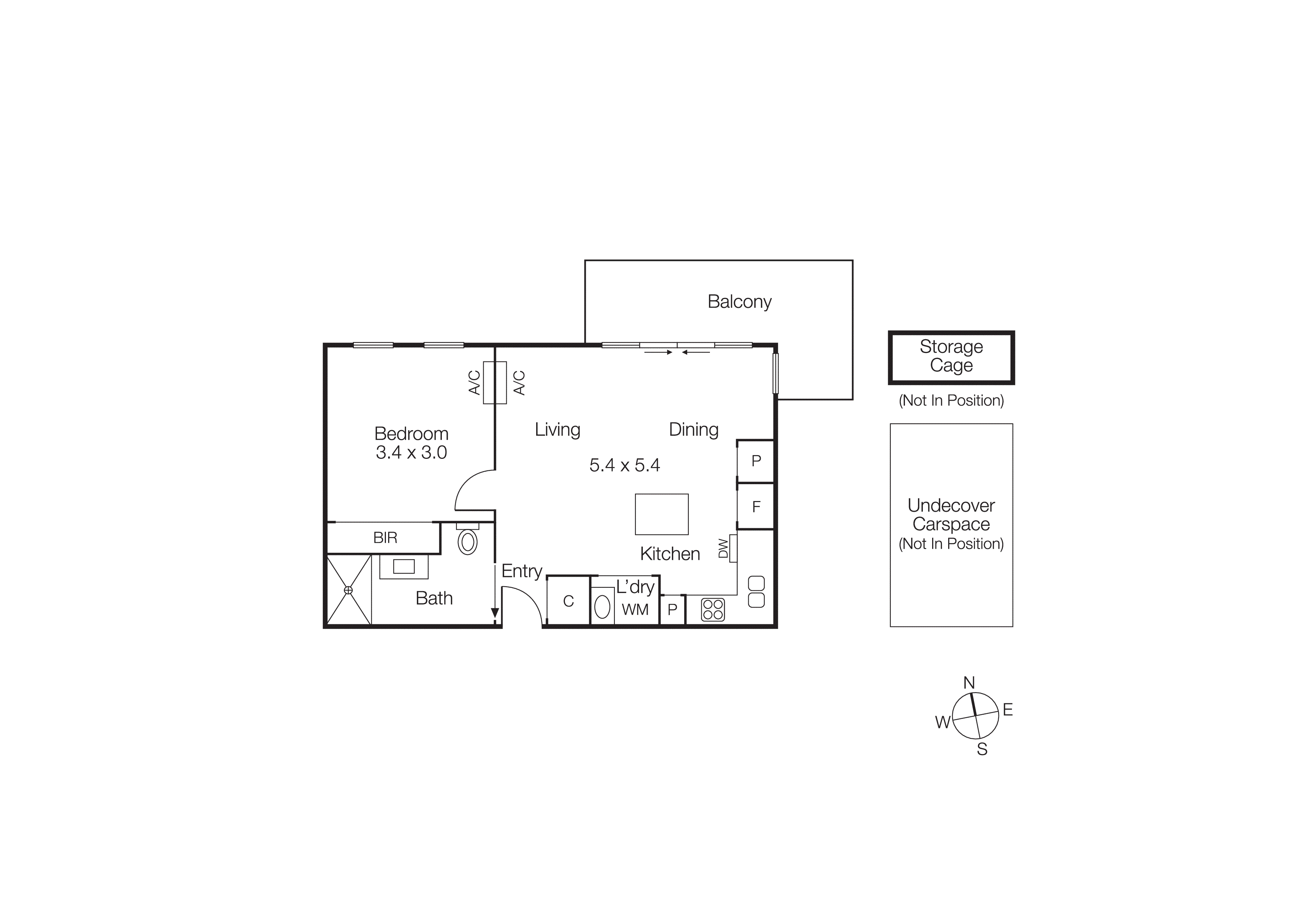 101/95 Westbury Street, Balaclava VIC 3183 - Floorplan