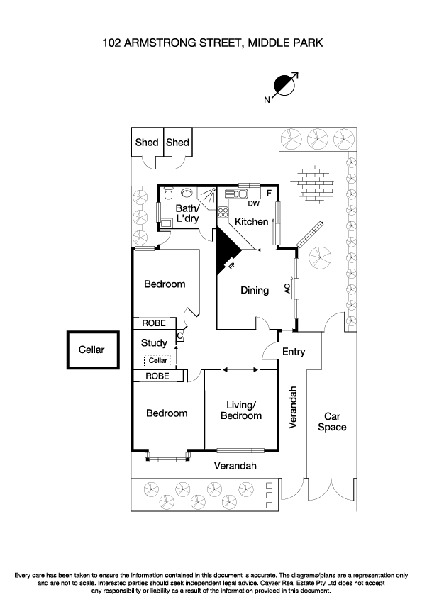 102 Armstrong Street, MIDDLE PARK VIC 3206 - Floorplan