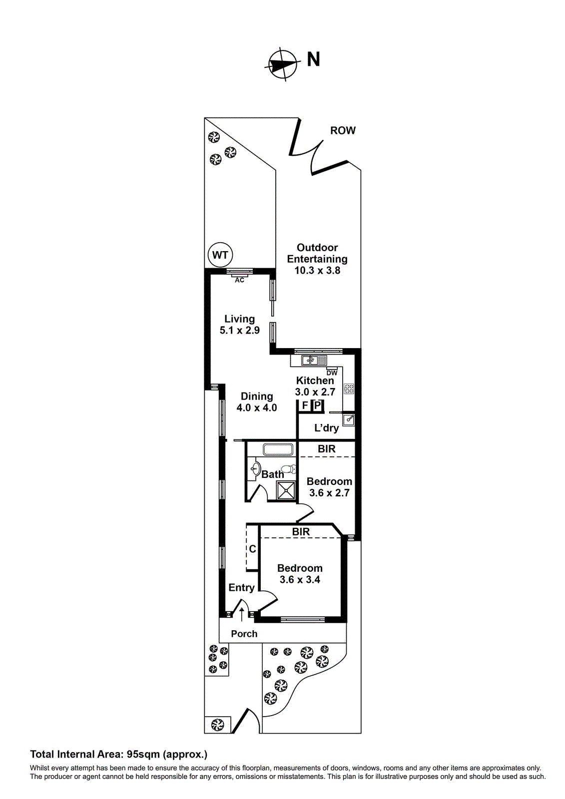 102 Coronation Street, Kingsville VIC 3012 - Floorplan
