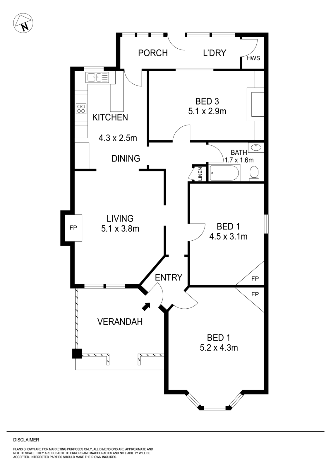 102 Eyre Street, Ballarat Central VIC 3350 - Floorplan