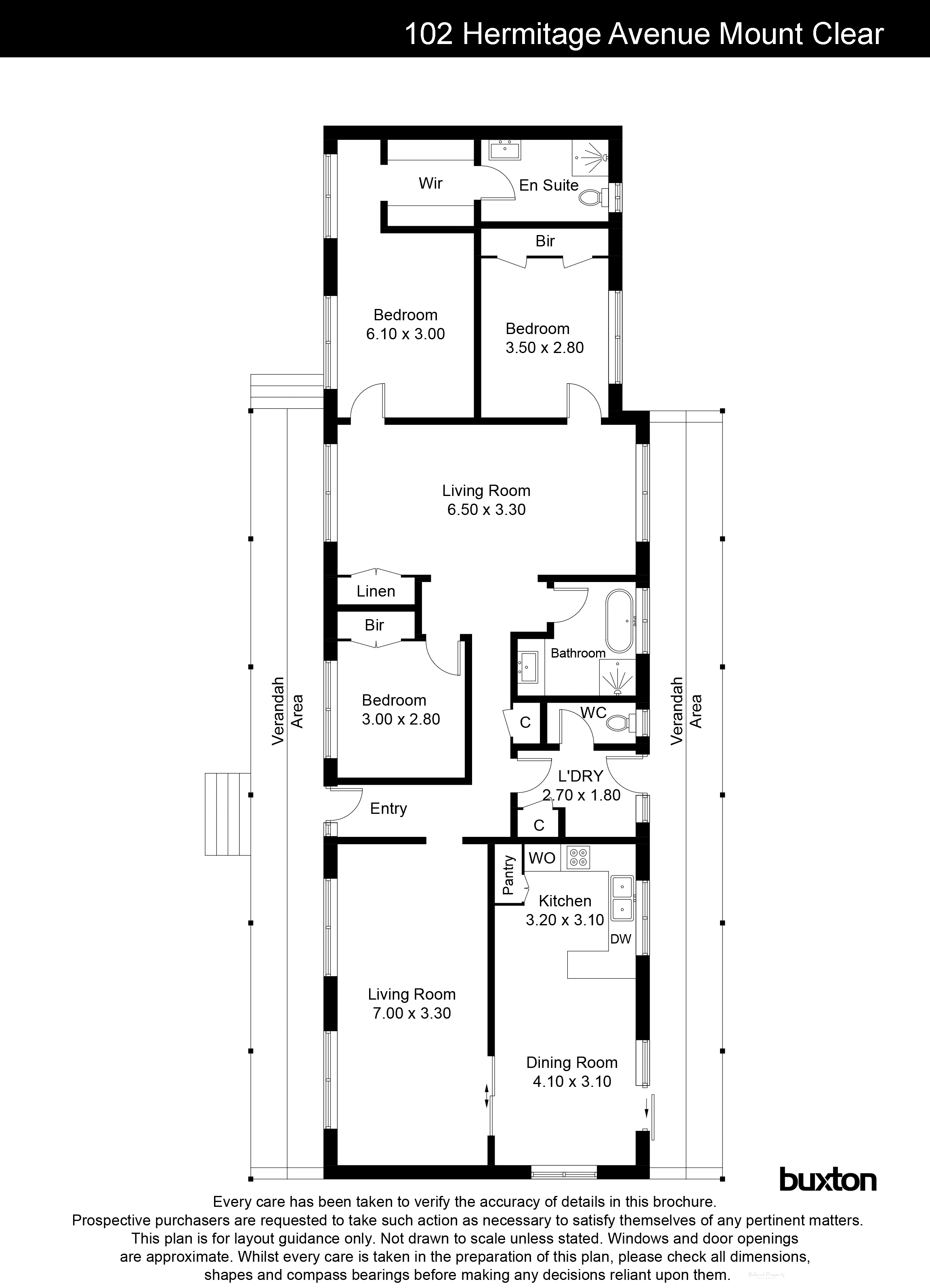 102 Hermitage Avenue, Mount Clear VIC 3350 - Floorplan